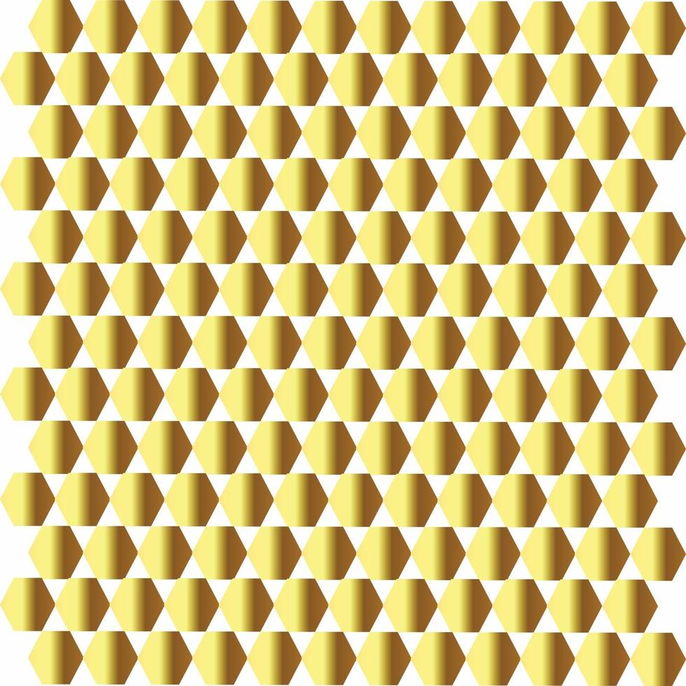 Círculo de oro abstracto de patrones sin fisuras vector