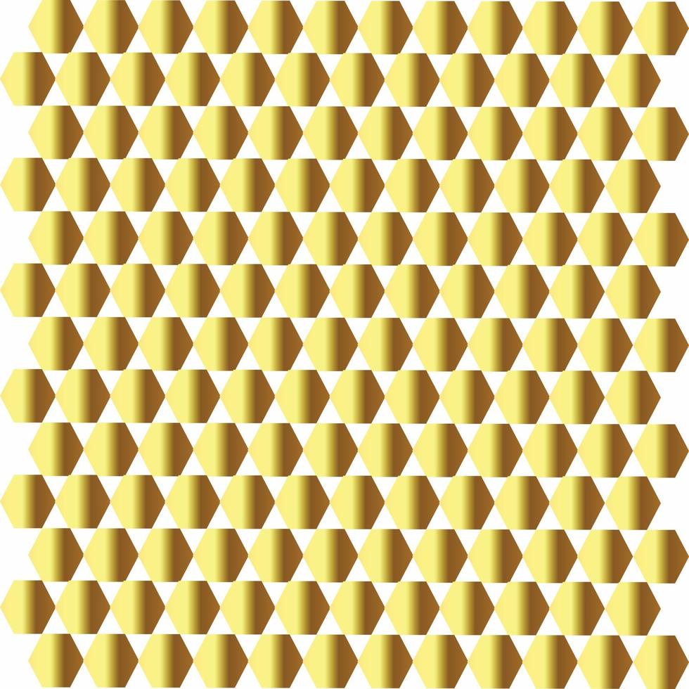 abstract gold circle seamless pattern vector