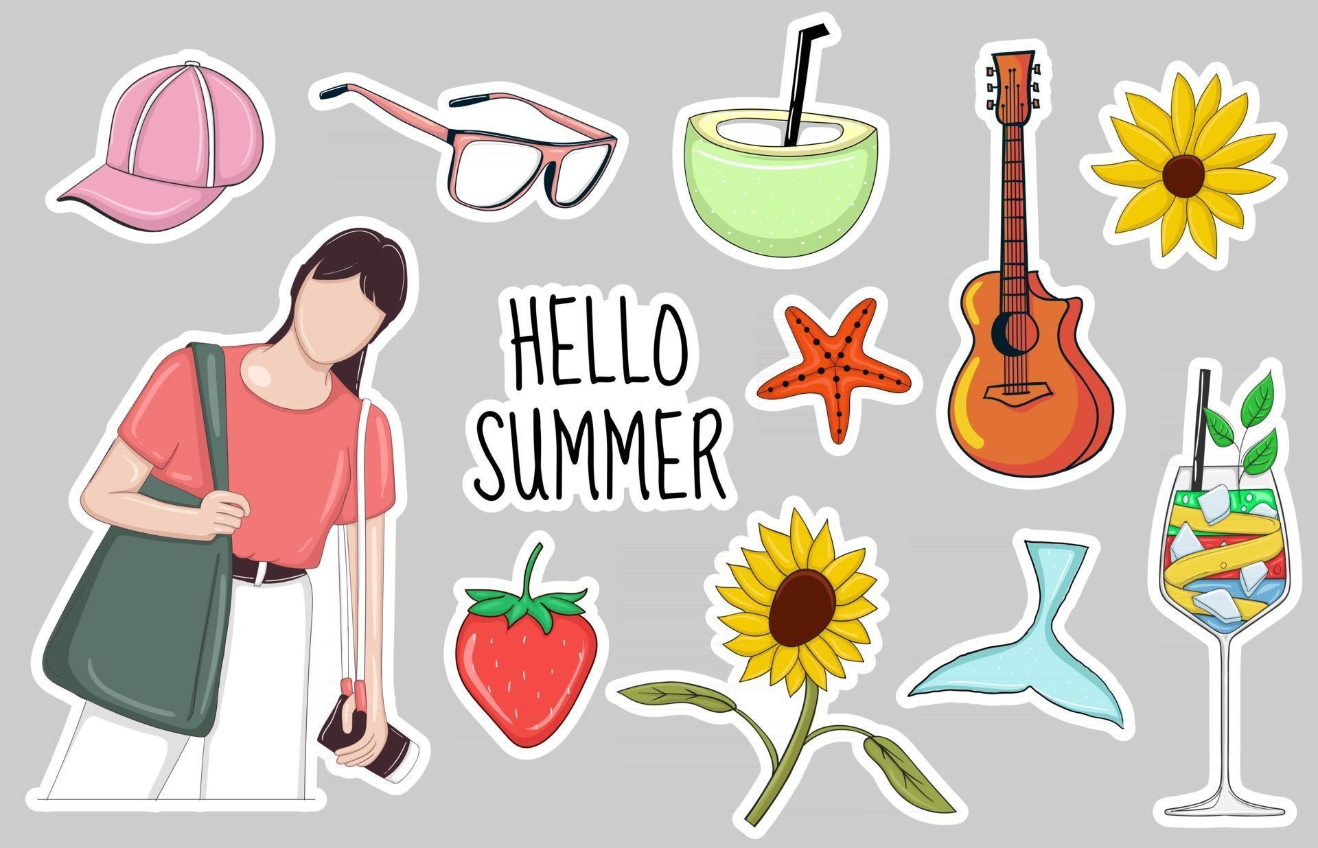 Go summer element. Go summer element