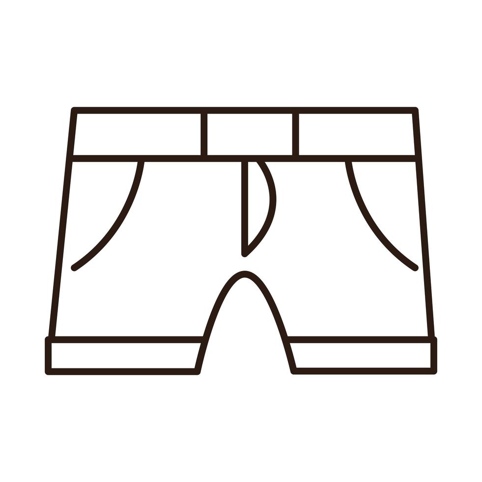 shorts with strap male clothes line icon 2655992 Vector Art at Vecteezy