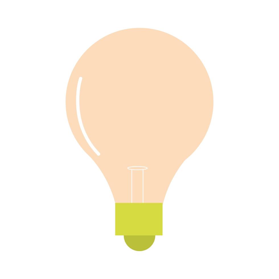light bulb icon vector design
