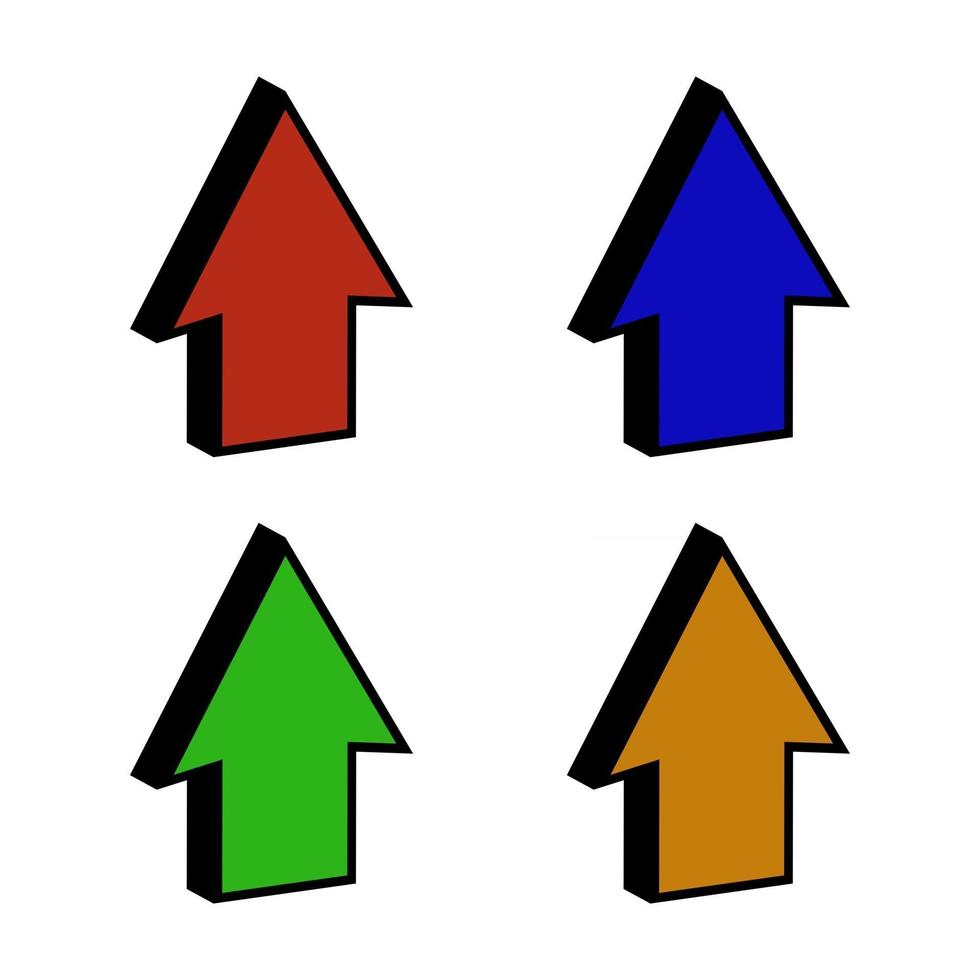Arrow Illustrated In Vector