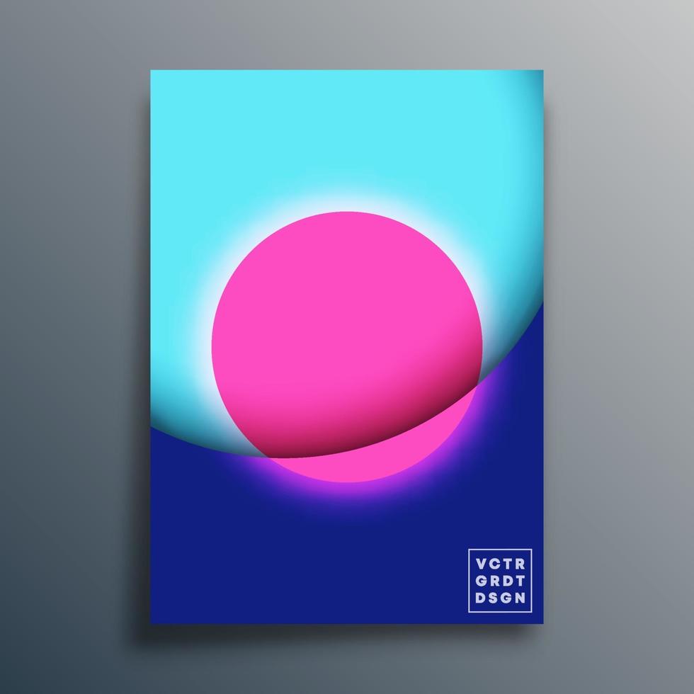 Gradient design for flyer, poster, brochure cover, background, wallpaper, typography, or other printing products. Vector illustration.