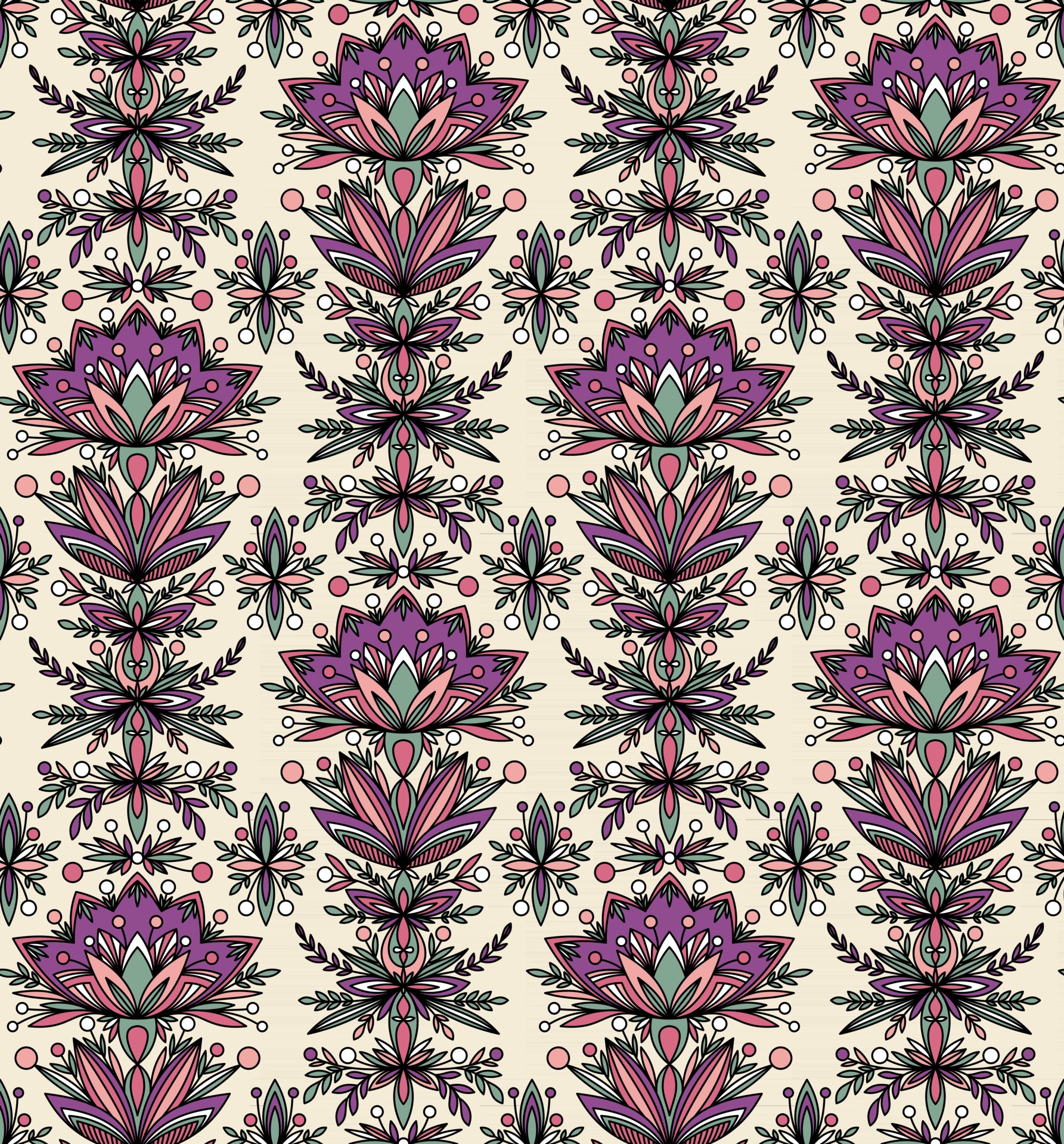BEAUTIFUL FLOWERS ON A BEIGE BACKGROUND 2661890 Vector Art at Vecteezy