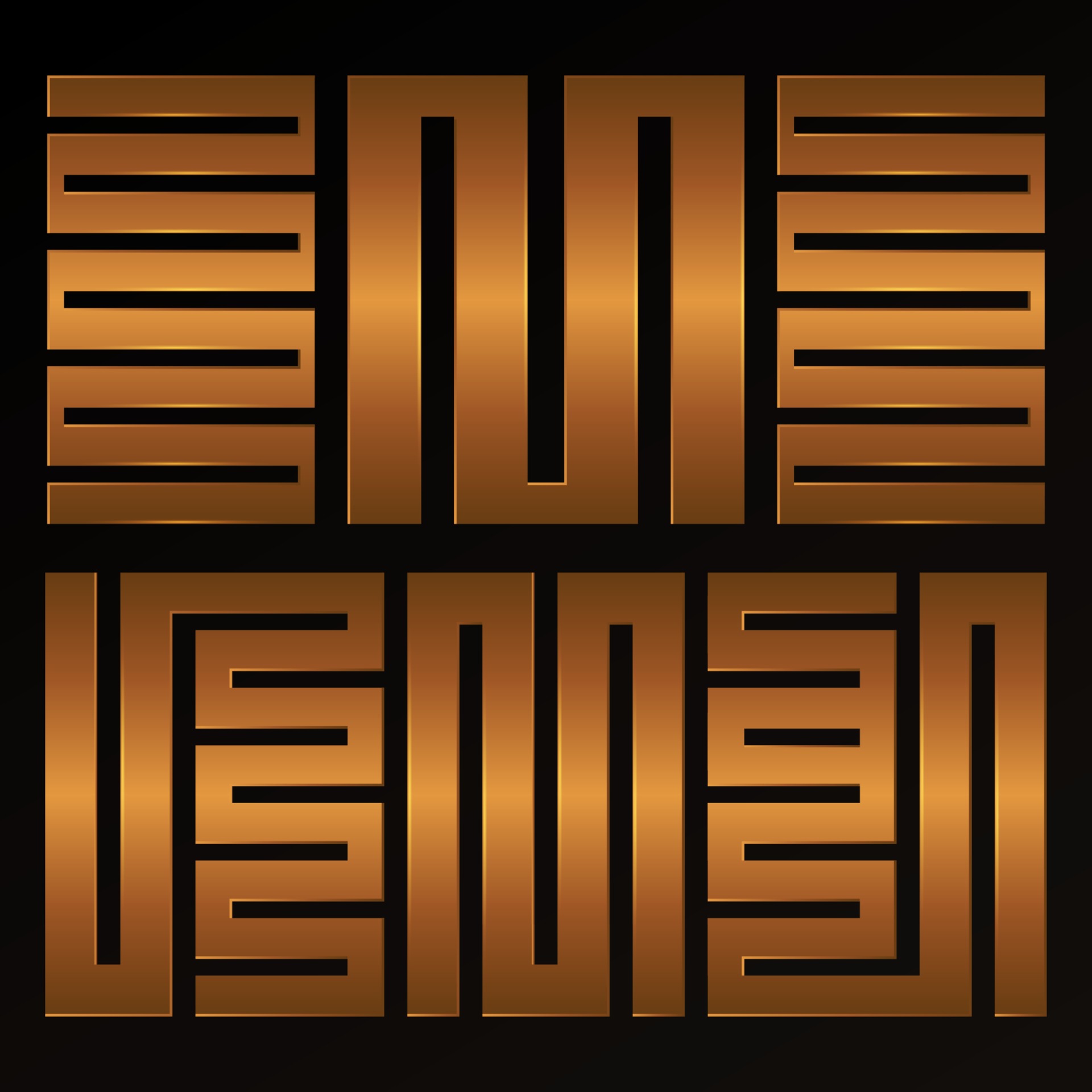 abstract golden design in rectangle shape 2664537 Vector Art at Vecteezy