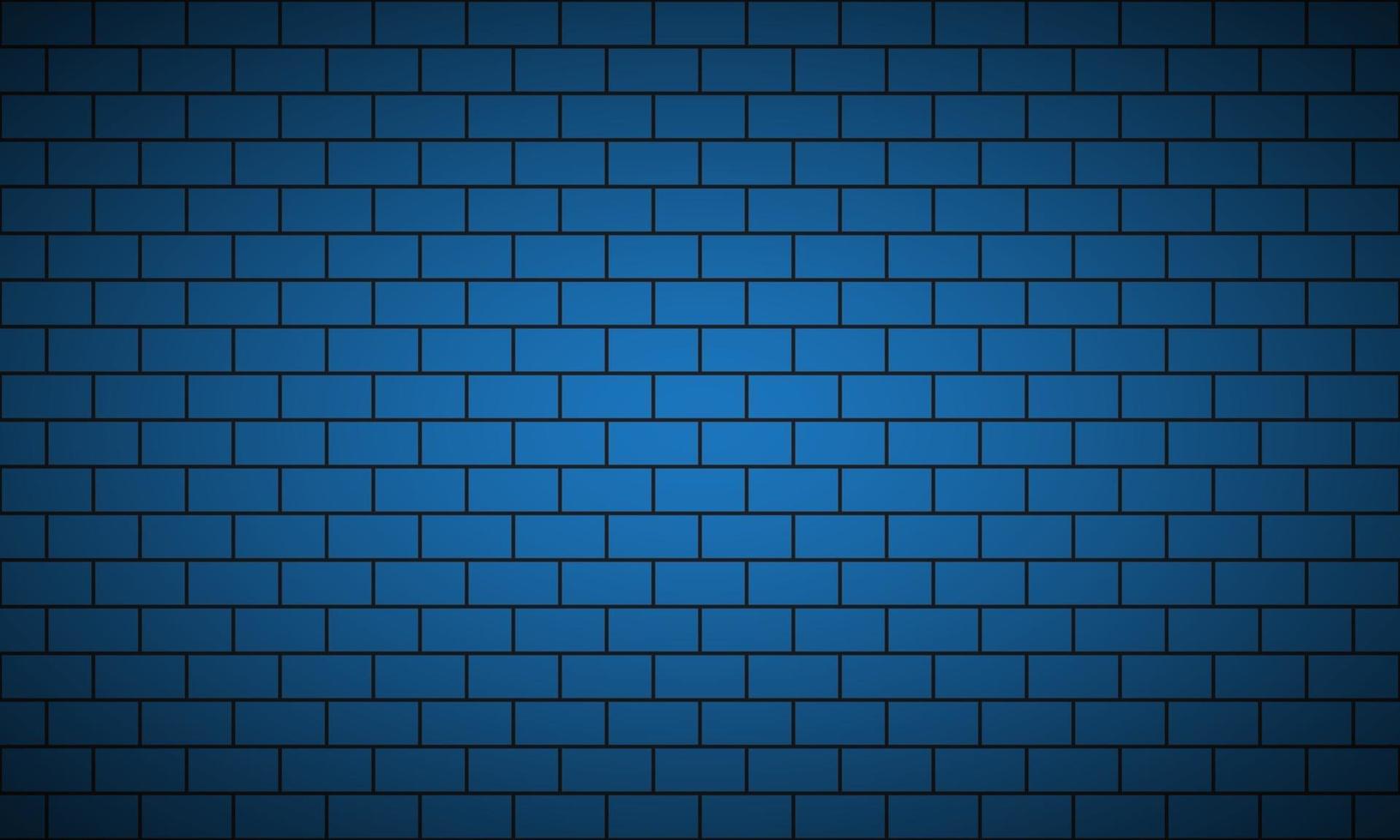 Modern blue brick pattern. Seamless tile pattern. Simple vector illustration
