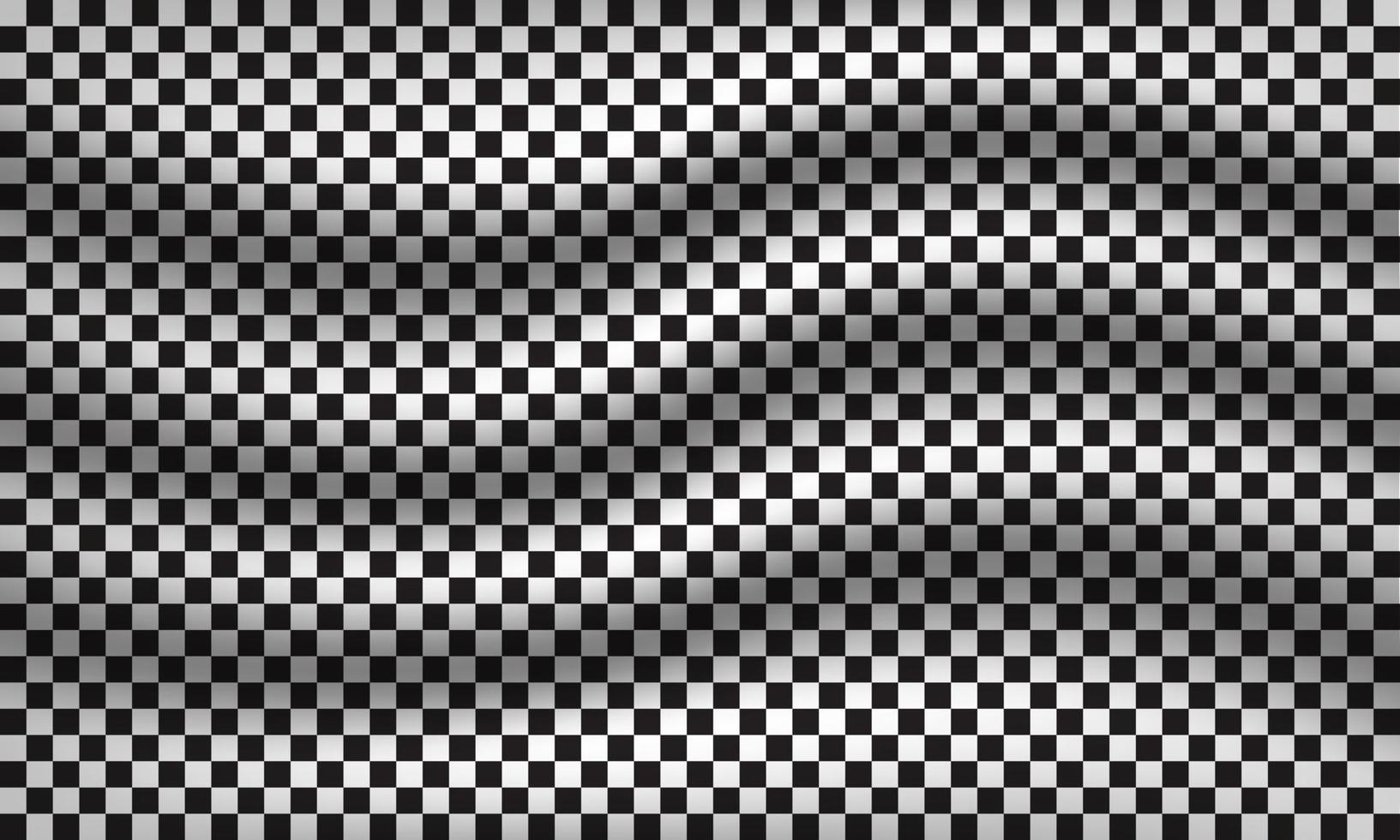 Fondo blanco y negro de cuadrados, plantilla de mosaico monocromático simple para su diseño vector