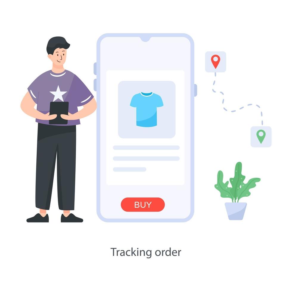 Tracking Order Concept vector