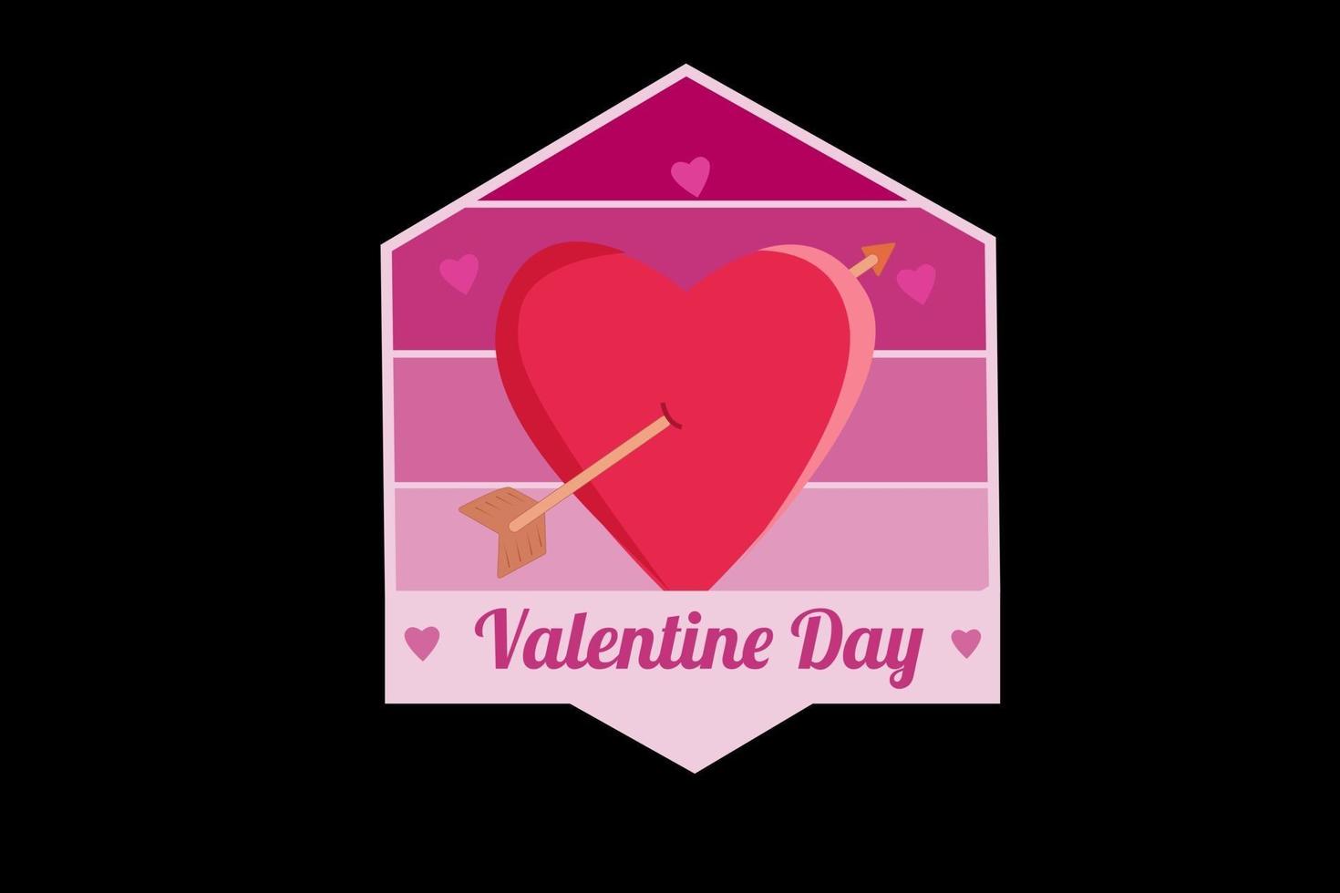 valentine day color pink  gradient vector