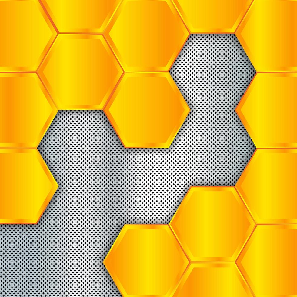 Abstract metal background design vector