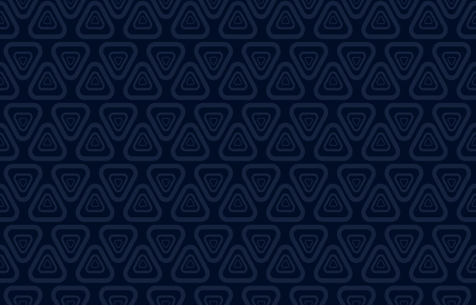 Fabric pattern blue tone line triangle pattern seamless background vector illustration