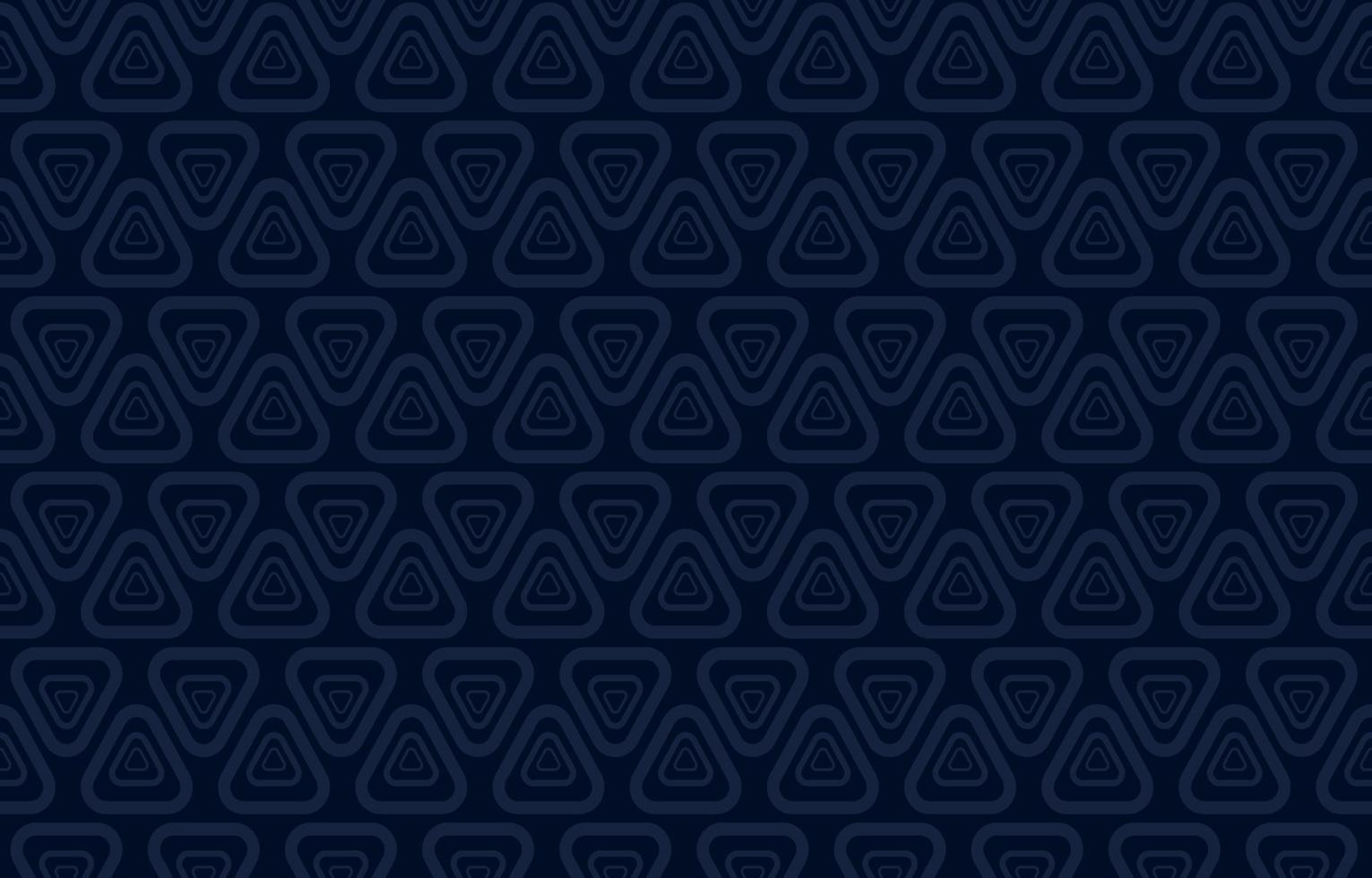 Fabric pattern blue tone line triangle pattern seamless background vector illustration