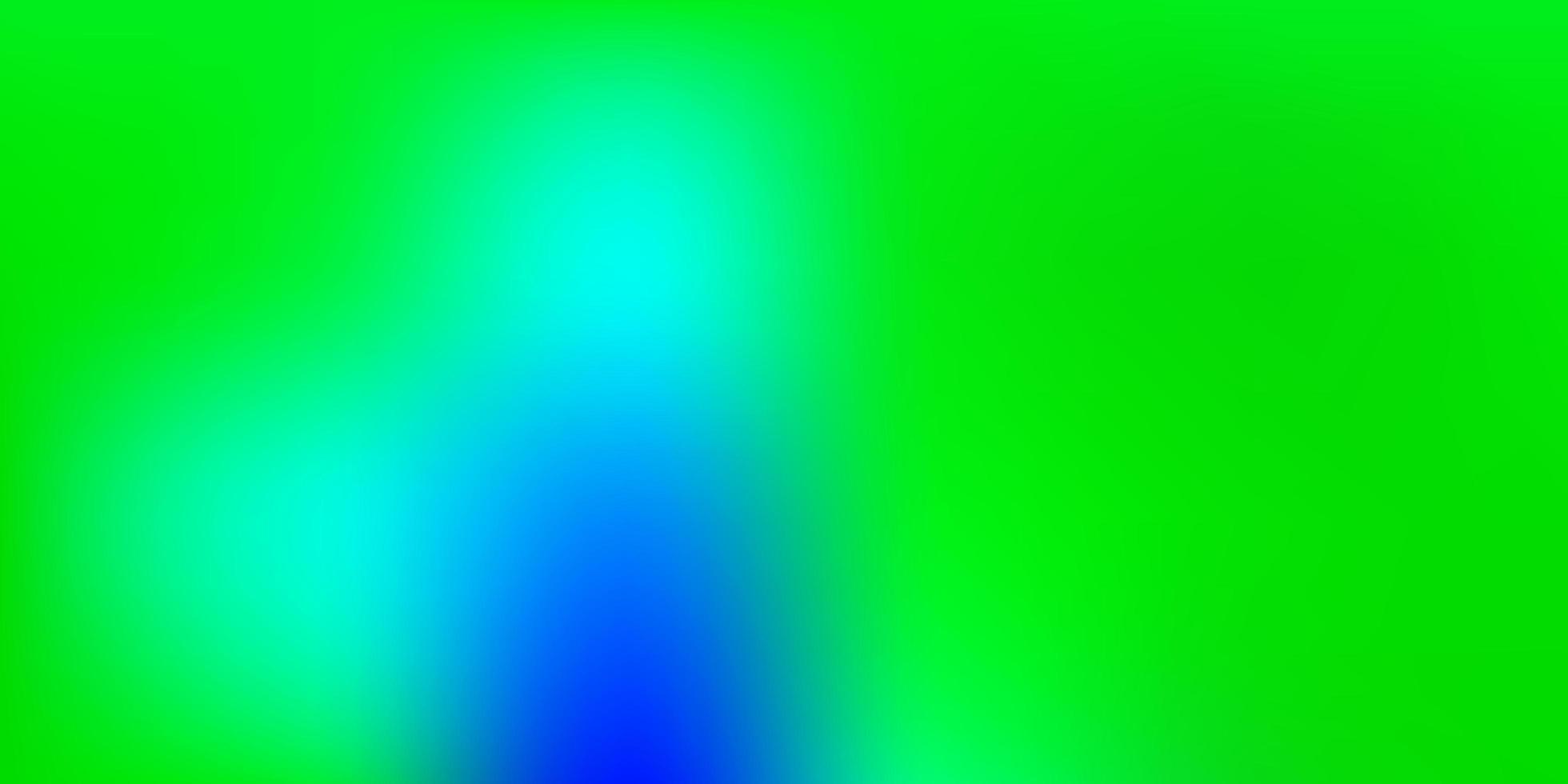 Dark Green vector blurred pattern