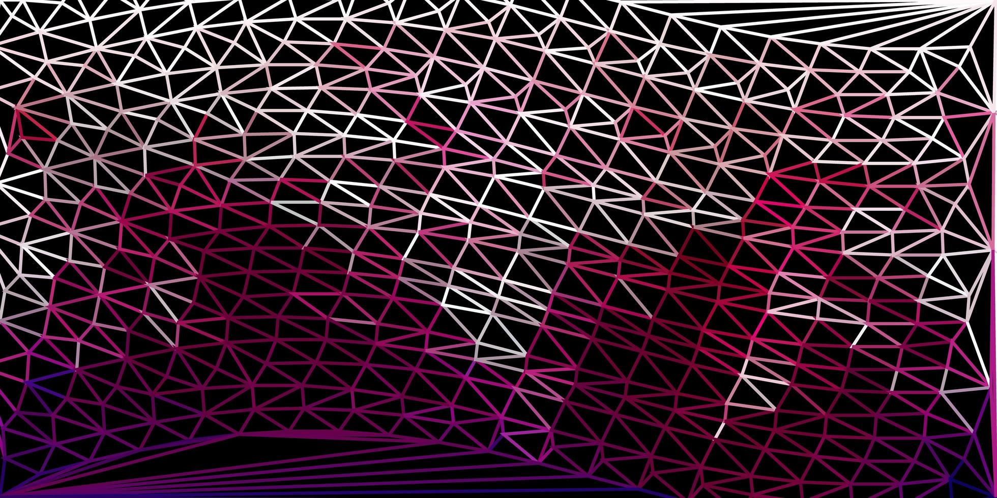 Dark pink vector gradient polygon wallpaper