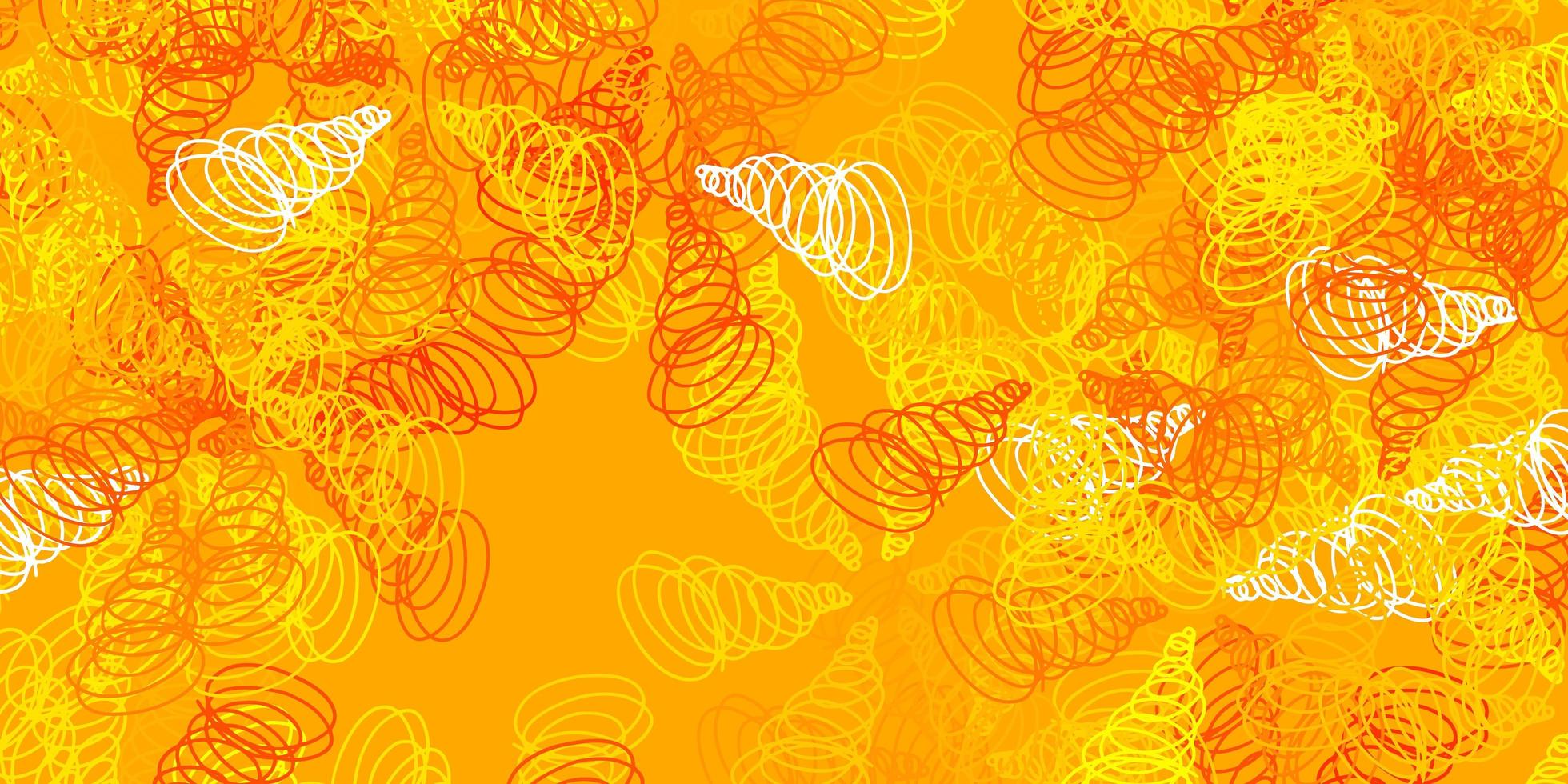Light orange vector backdrop with circular arc