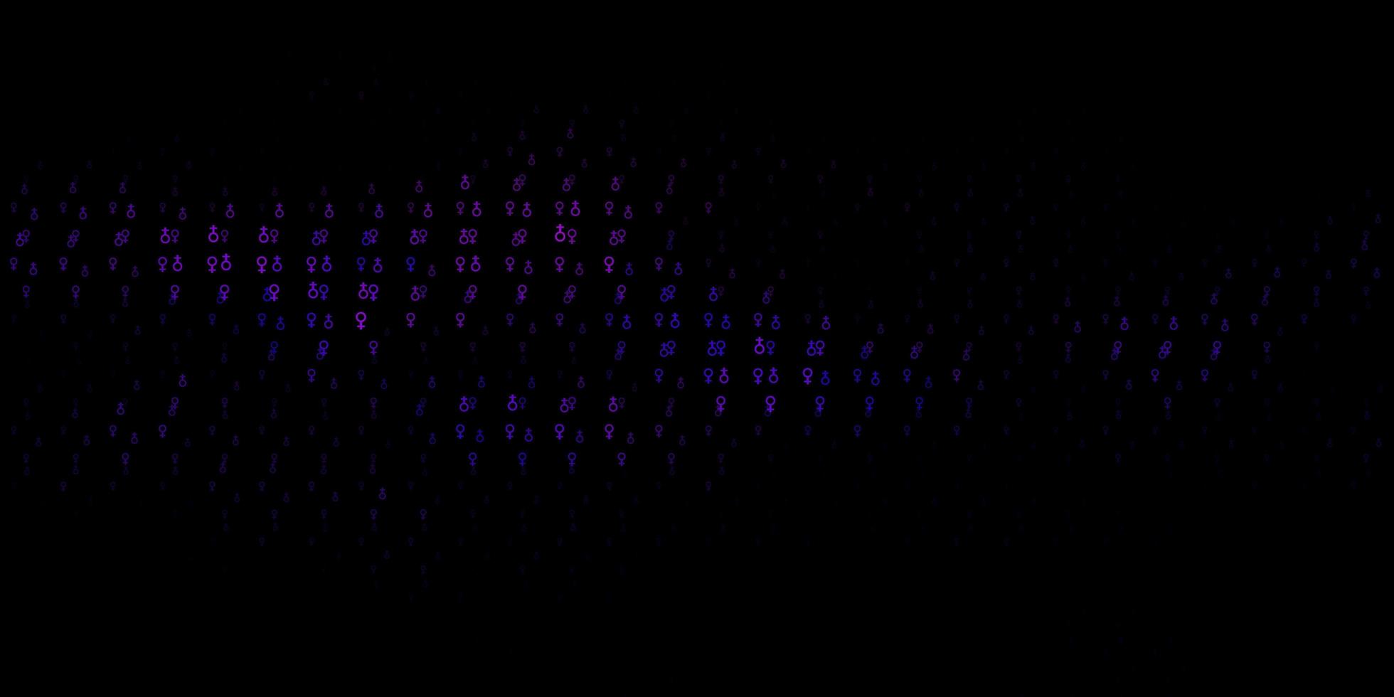 Dark Pink vector background with occult symbols