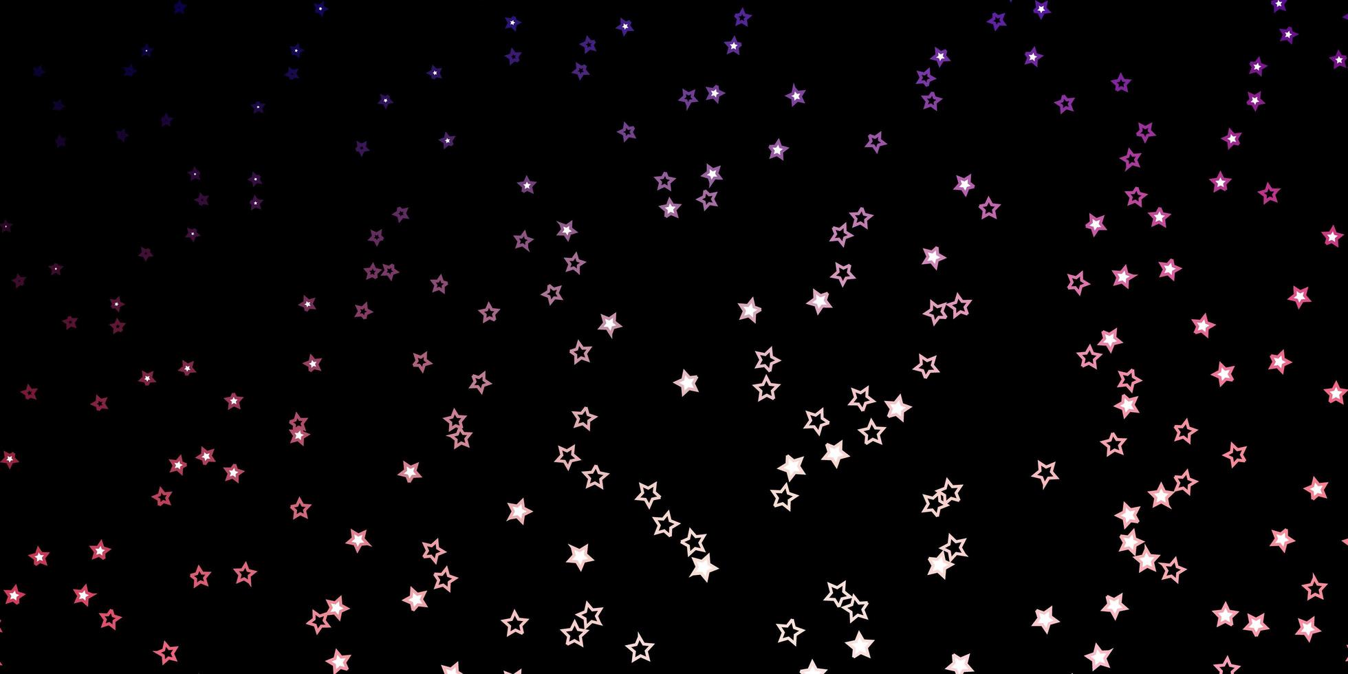 Dark Blue Red vector texture with beautiful stars Colorful illustration in abstract style with gradient stars Pattern for wrapping gifts