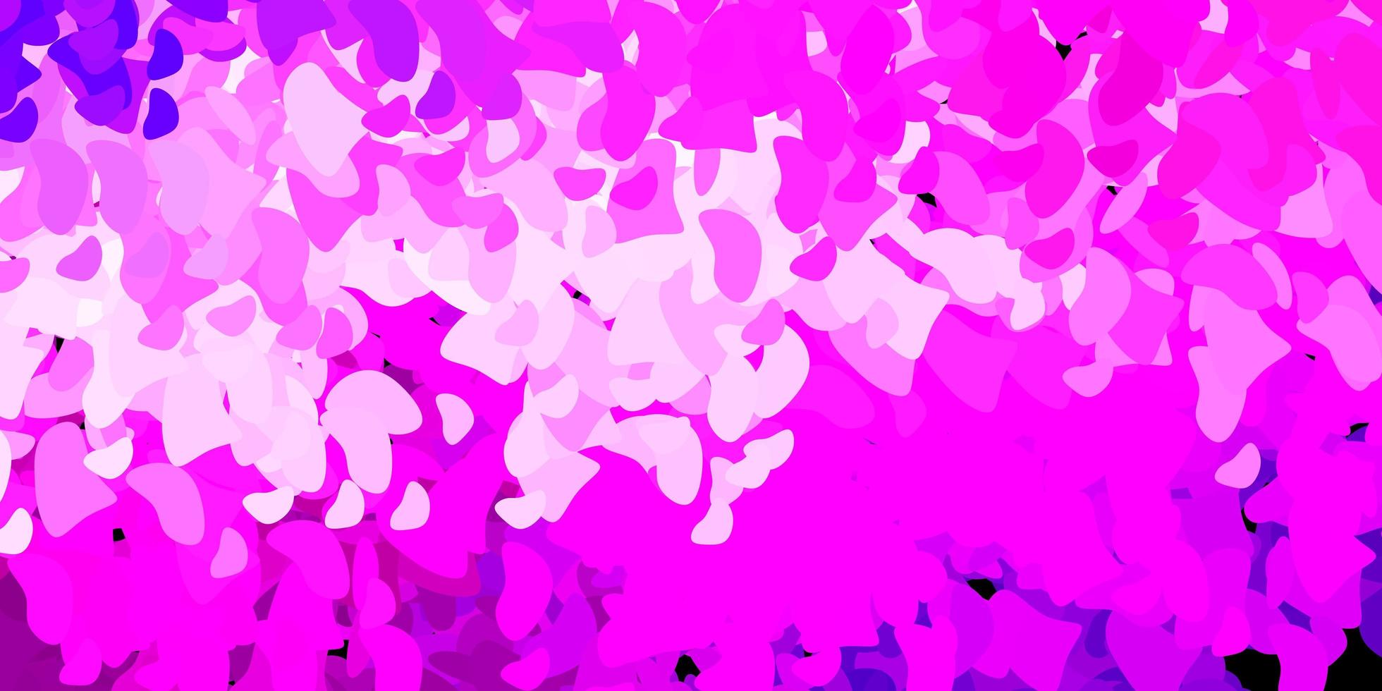 Light purple pink vector background with random forms