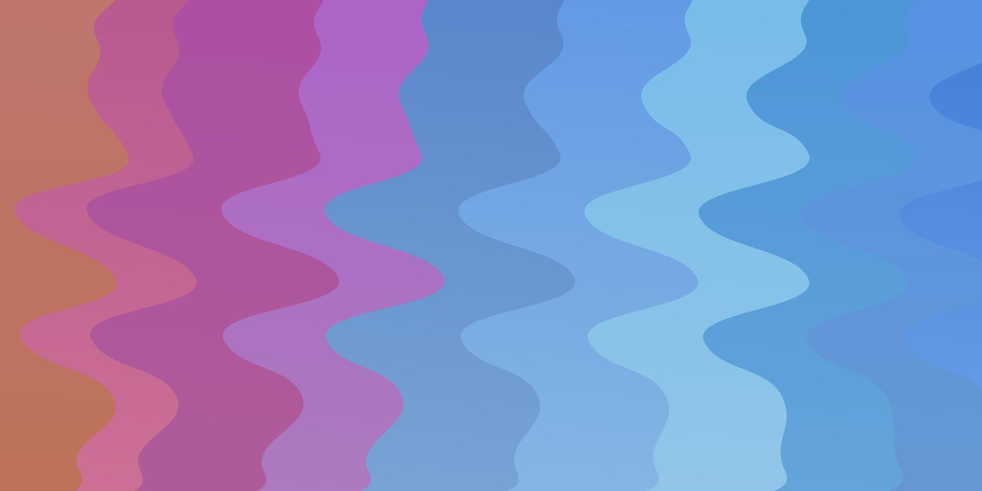 Light Multicolor vector pattern with wry lines Abstract illustration with bandy gradient lines Pattern for booklets leaflets