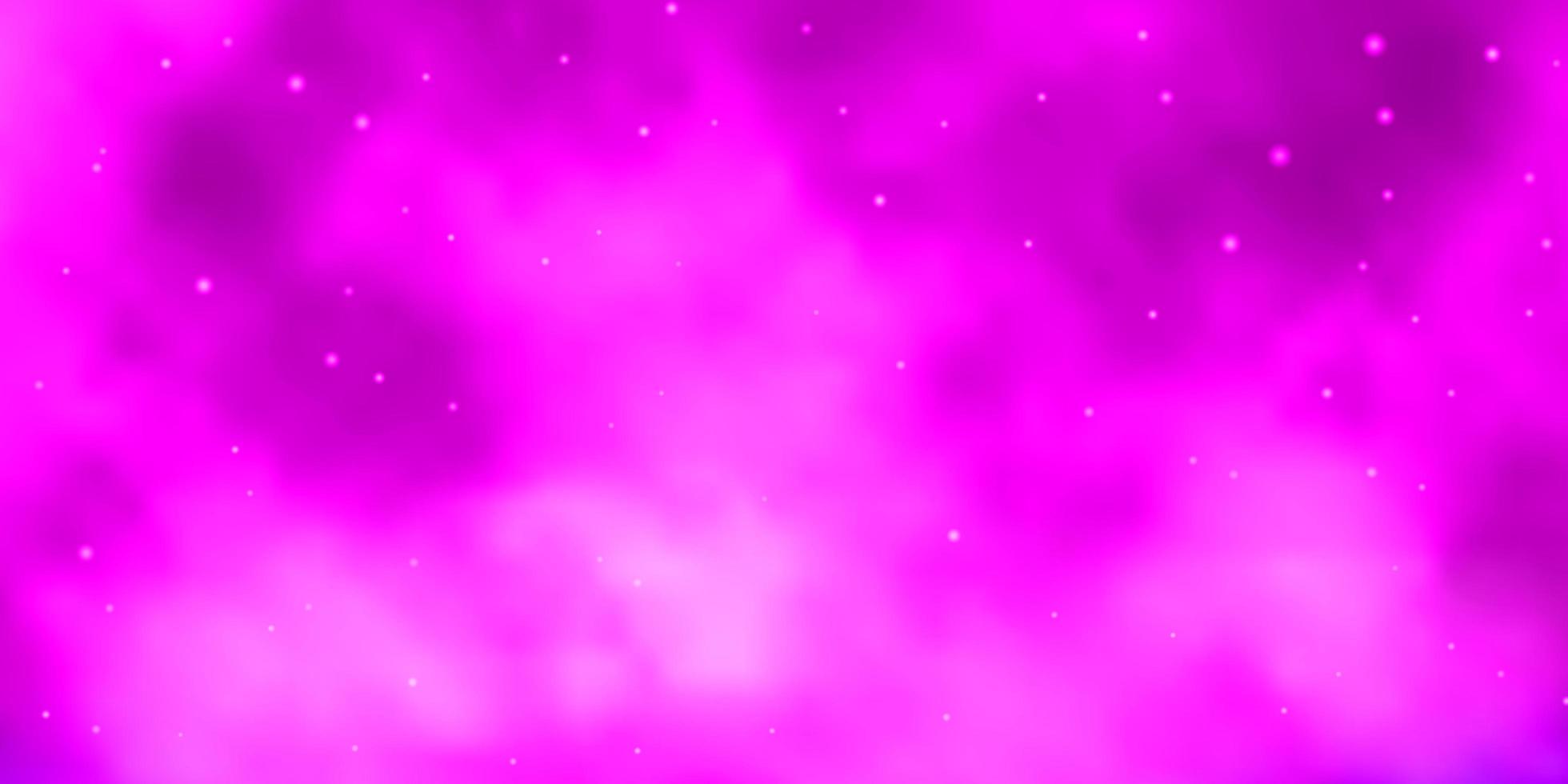 patrón de vector azul rosa claro con estrellas abstractas diseño decorativo borroso en estilo simple con estrellas mejor diseño para su banner de cartel publicitario