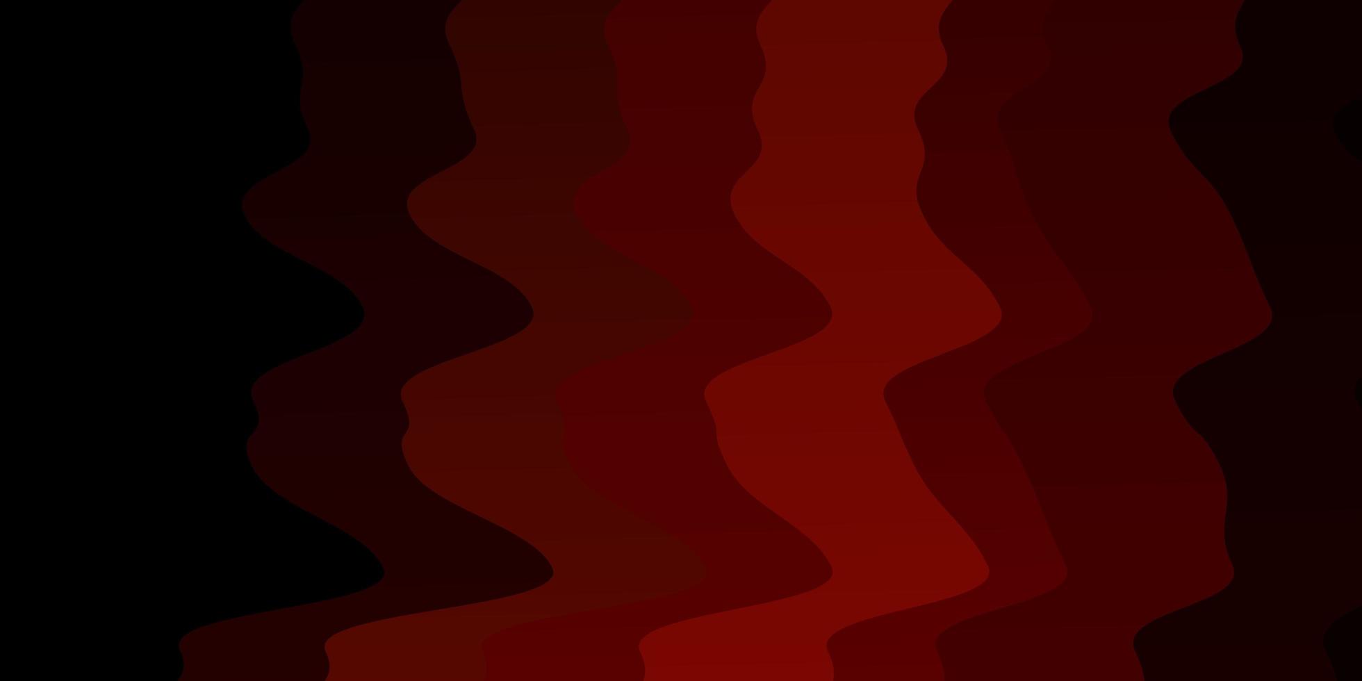 Dark Red vector texture with curves Bright illustration with gradient circular arcs Pattern for busines booklets leaflets