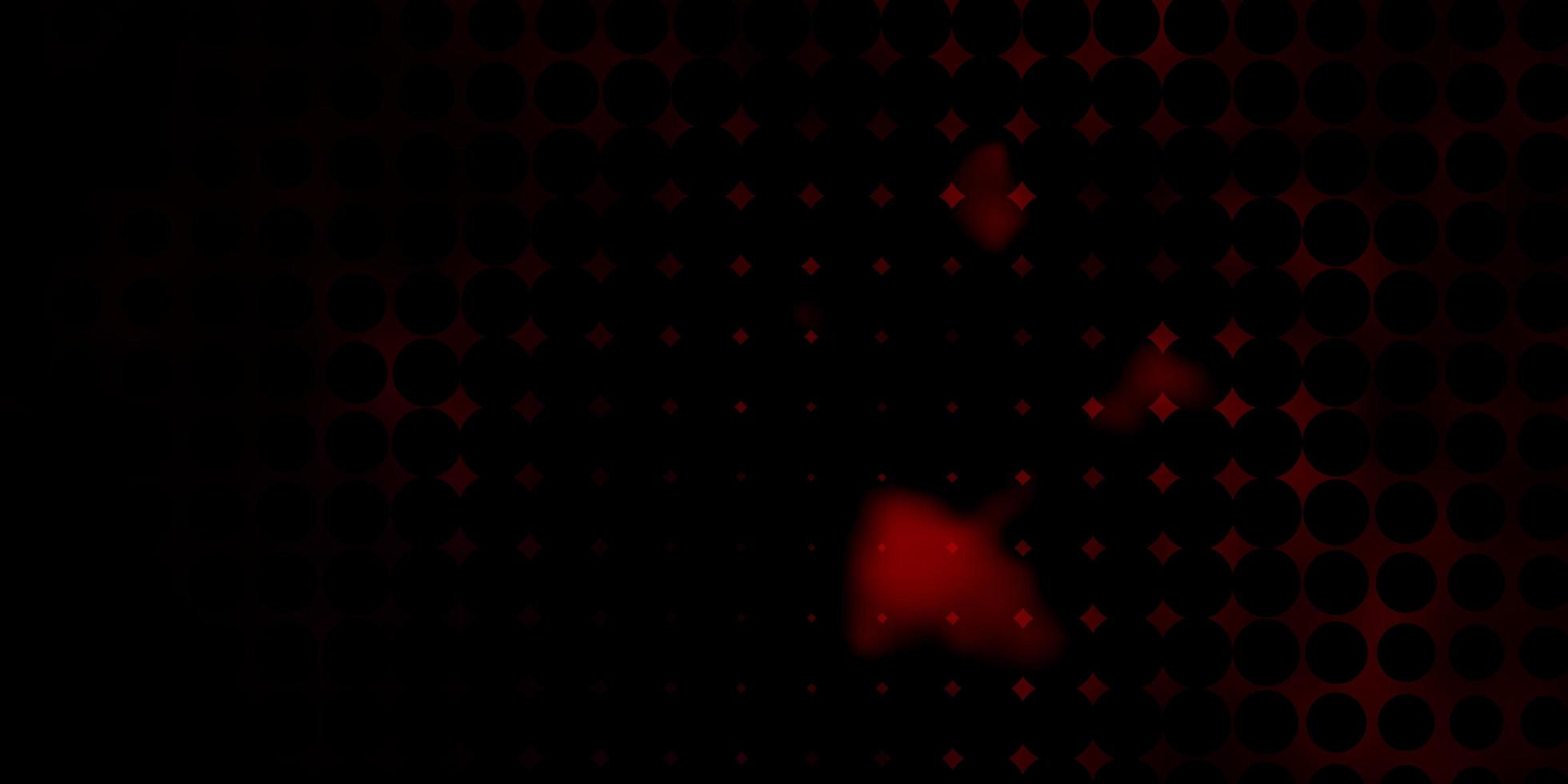 Dark Red vector backdrop with circles Colorful illustration with gradient dots in nature style Pattern for websites landing pages