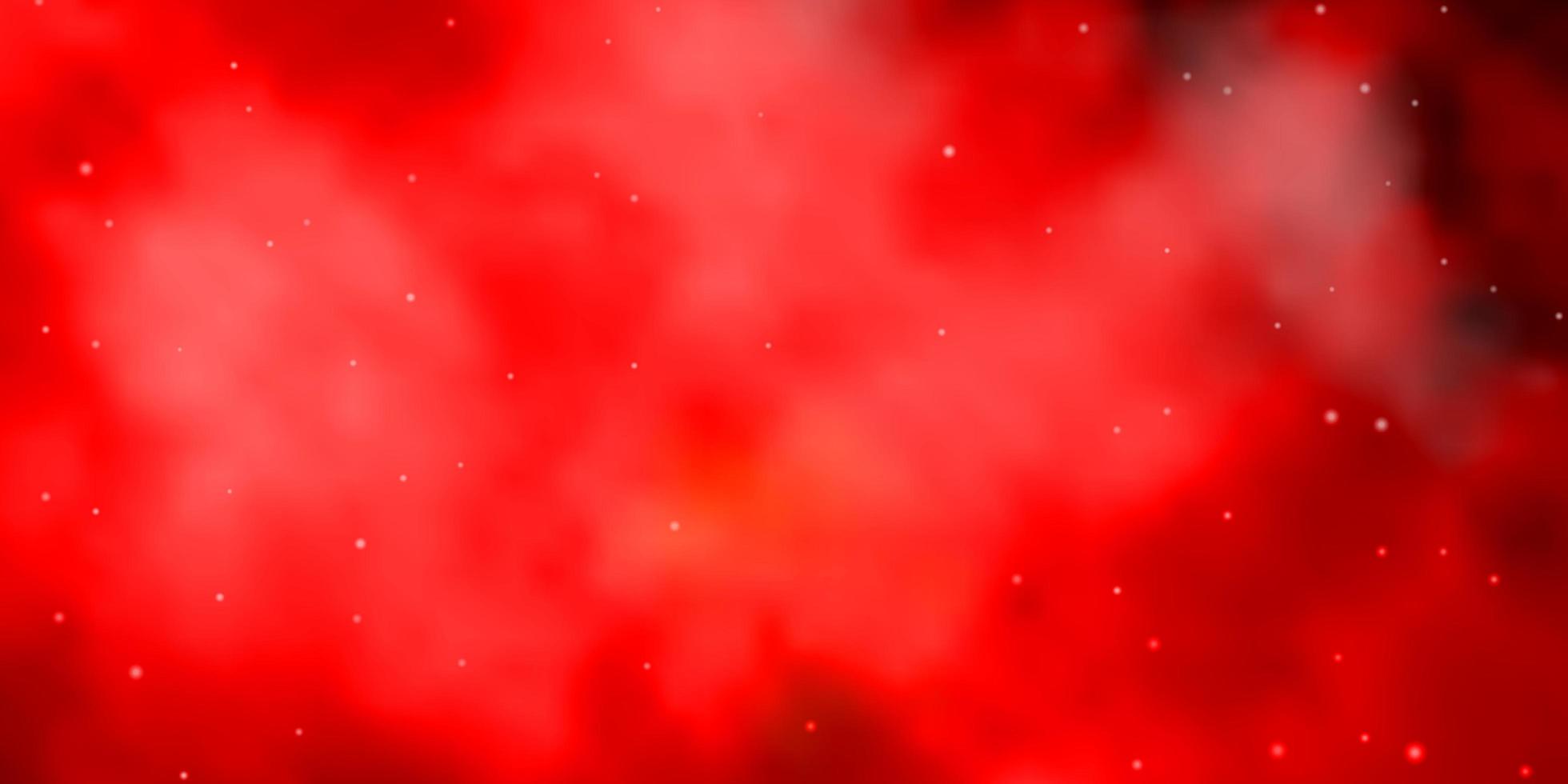 Dark Red vector template with neon stars Colorful illustration with abstract gradient stars Pattern for websites landing pages