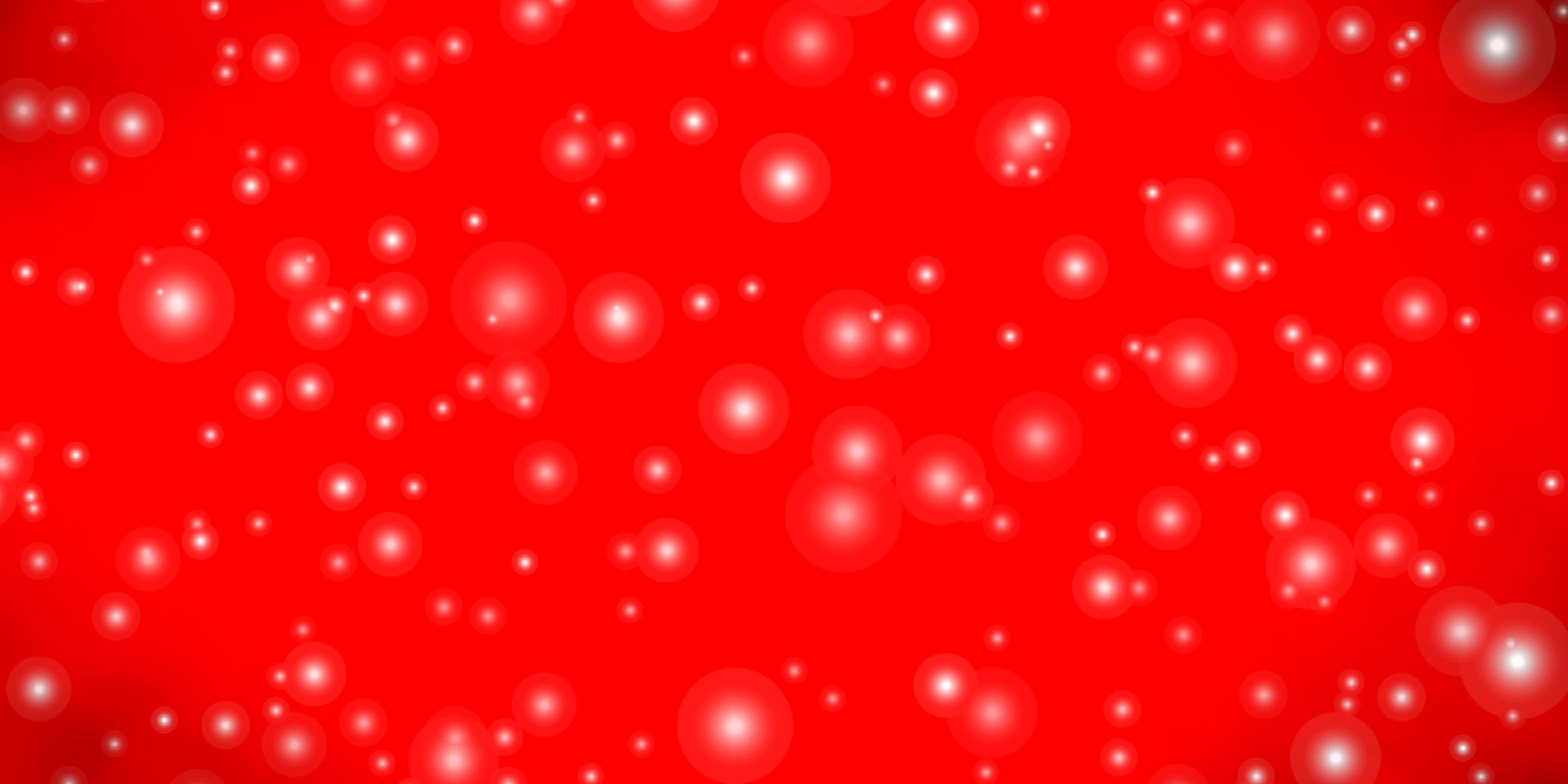 Light Red vector template with neon stars Colorful illustration in abstract style with gradient stars Pattern for websites landing pages