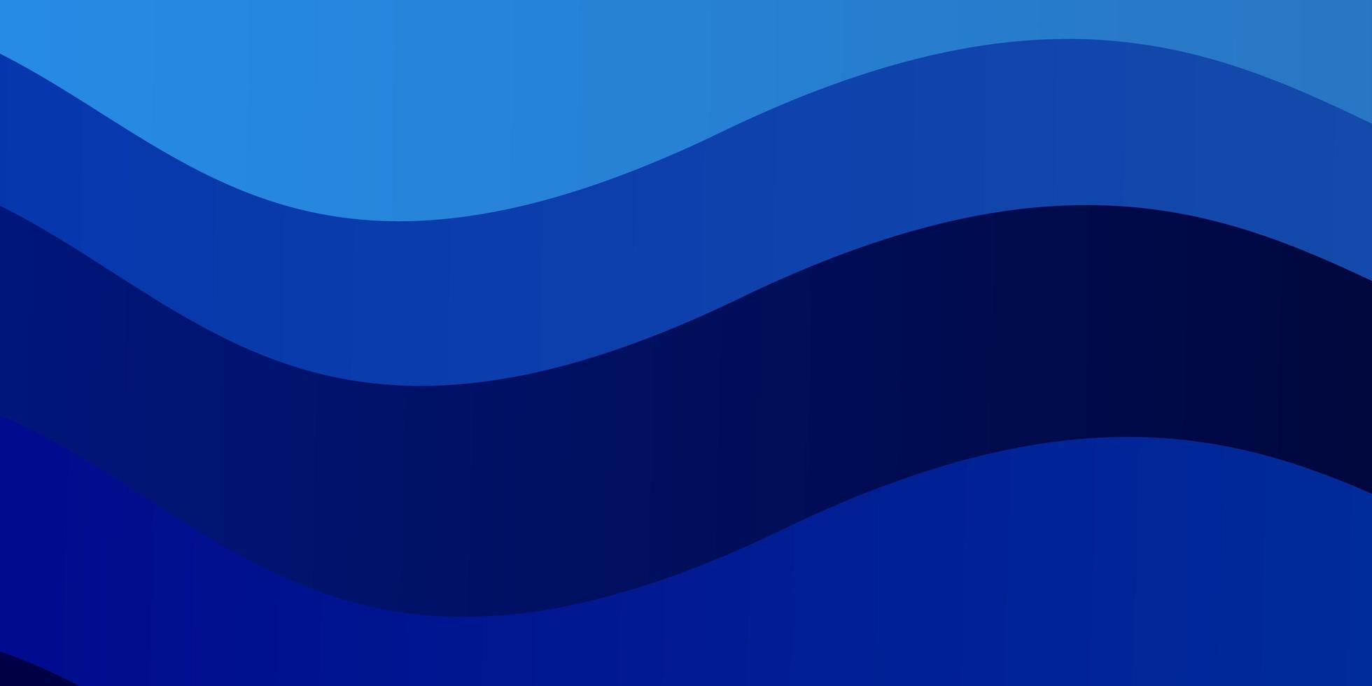 Light BLUE vector template with lines Bright sample with colorful bent lines shapes Best design for your posters banners