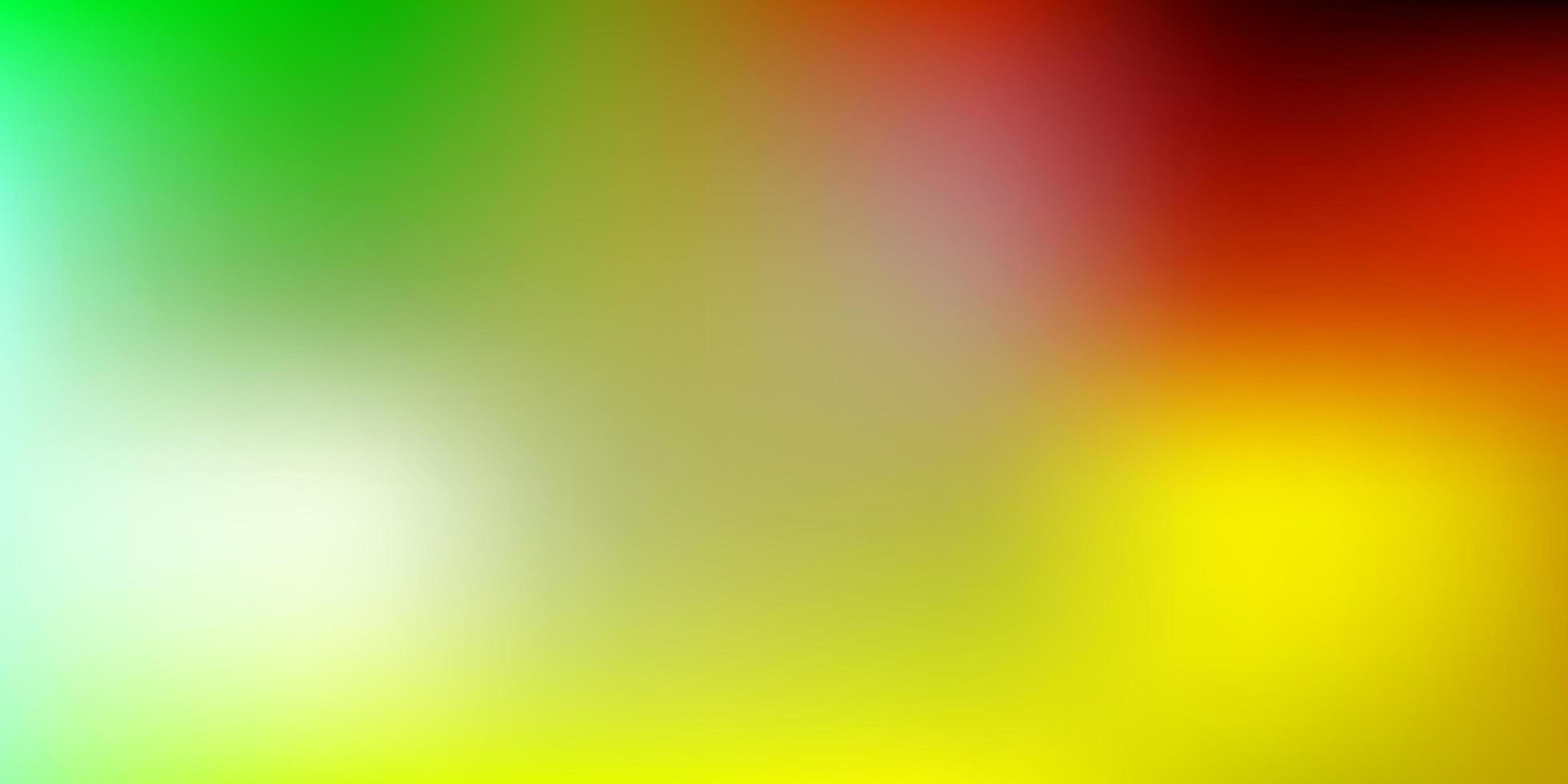Light Green Yellow vector gradient blur backdrop