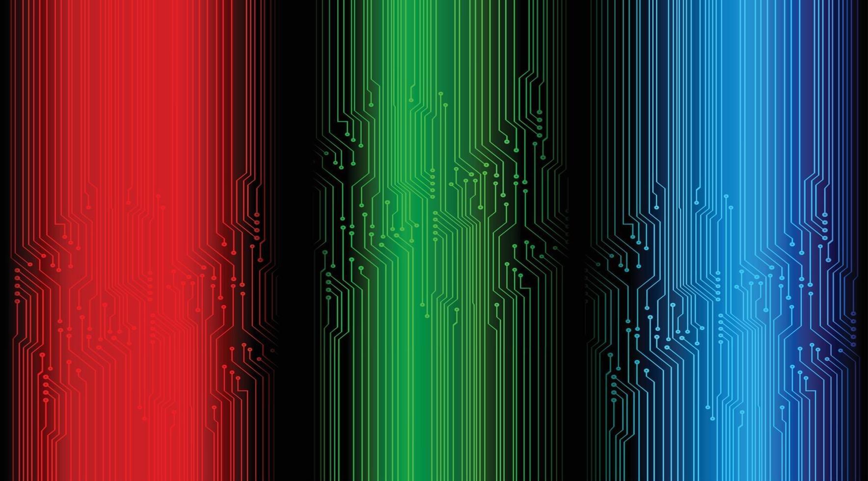 cyber circuit future technology concept background vector