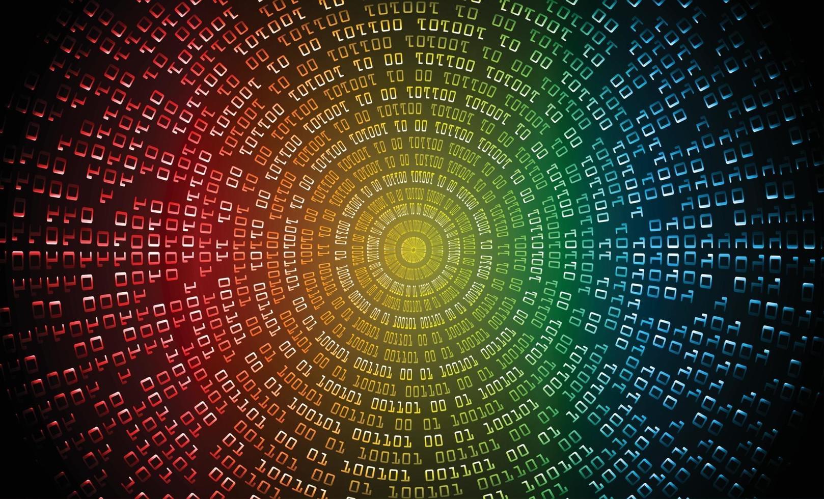 cyber circuit future technology concept background vector