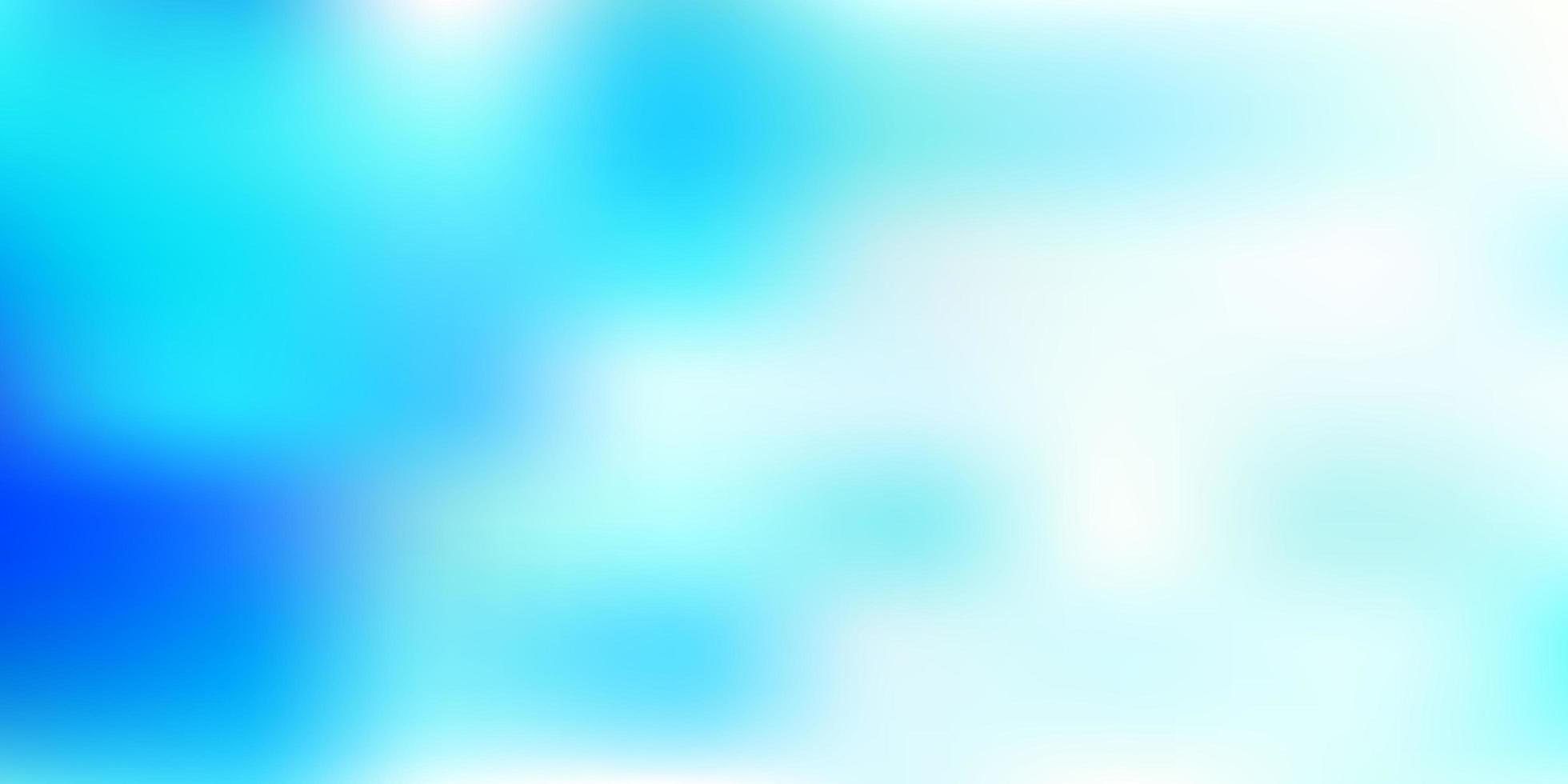 Light blue vector abstract blur pattern