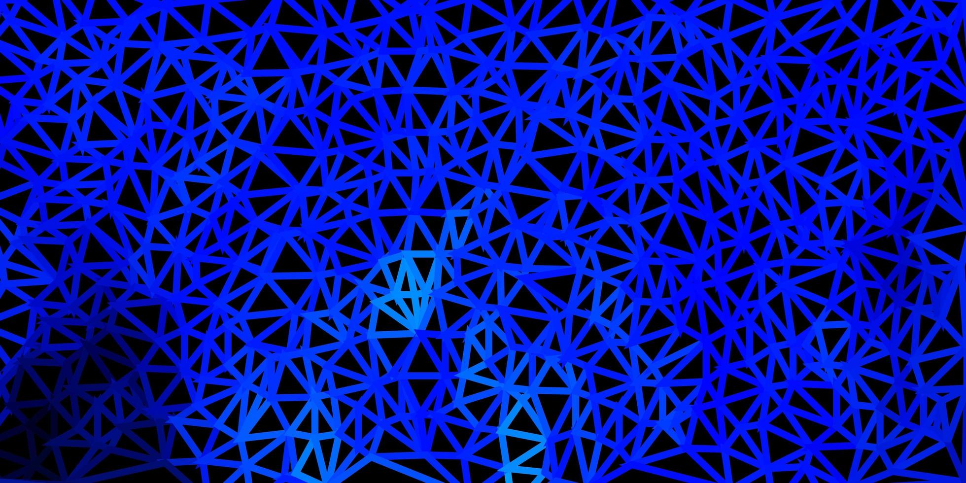 Fondo de triángulo abstracto vector azul claro