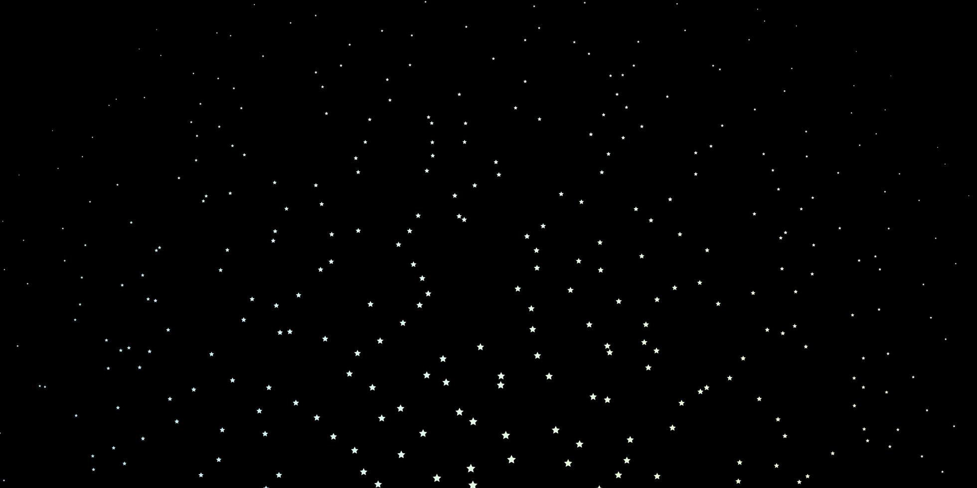 patrón de vector verde azul oscuro con estrellas abstractas ilustración colorida en estilo abstracto con patrón de estrellas degradado para páginas de destino de sitios web