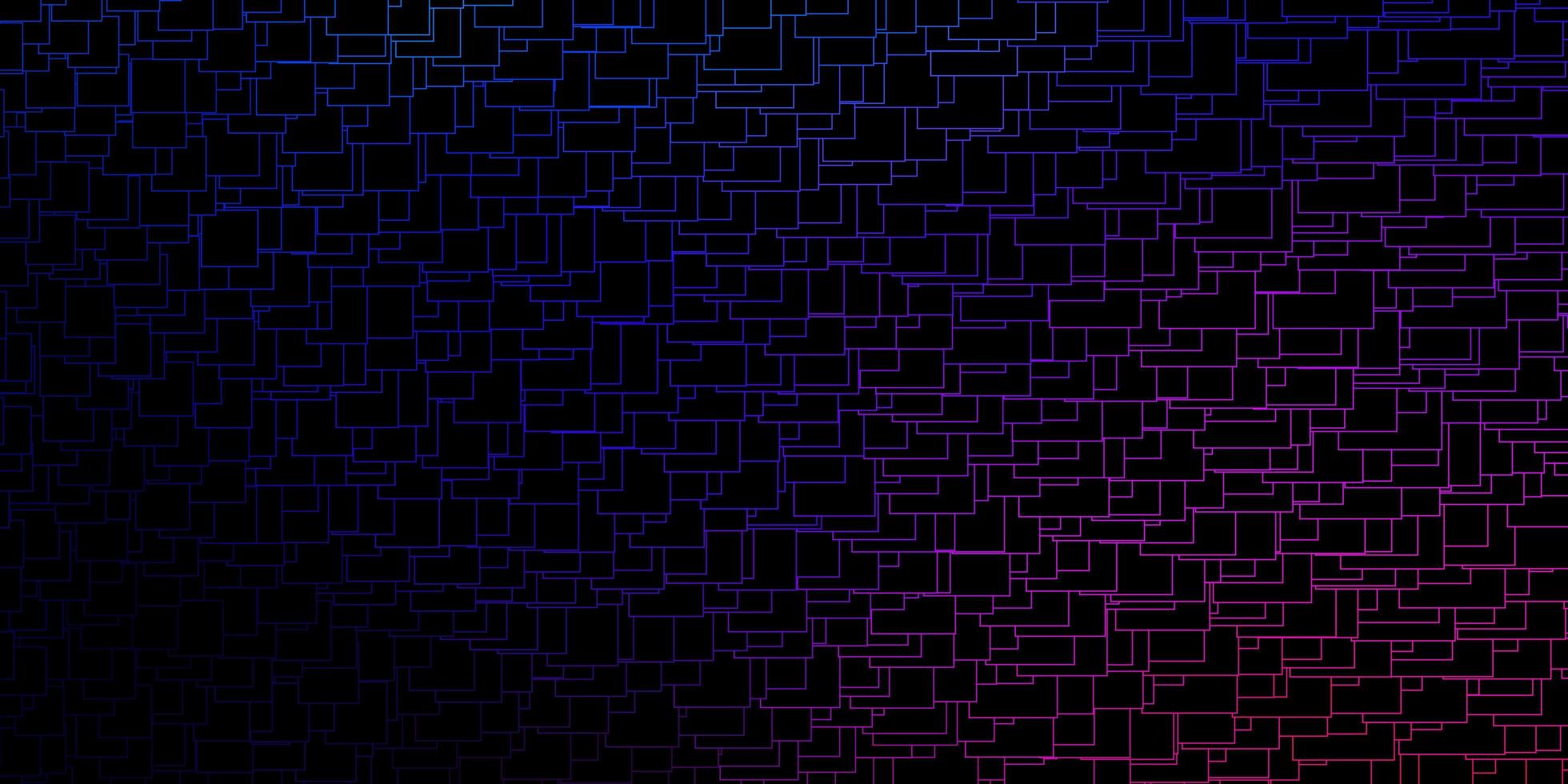 Dark Blue Red vector pattern in square style New abstract illustration with rectangular shapes Best design for your ad poster banner