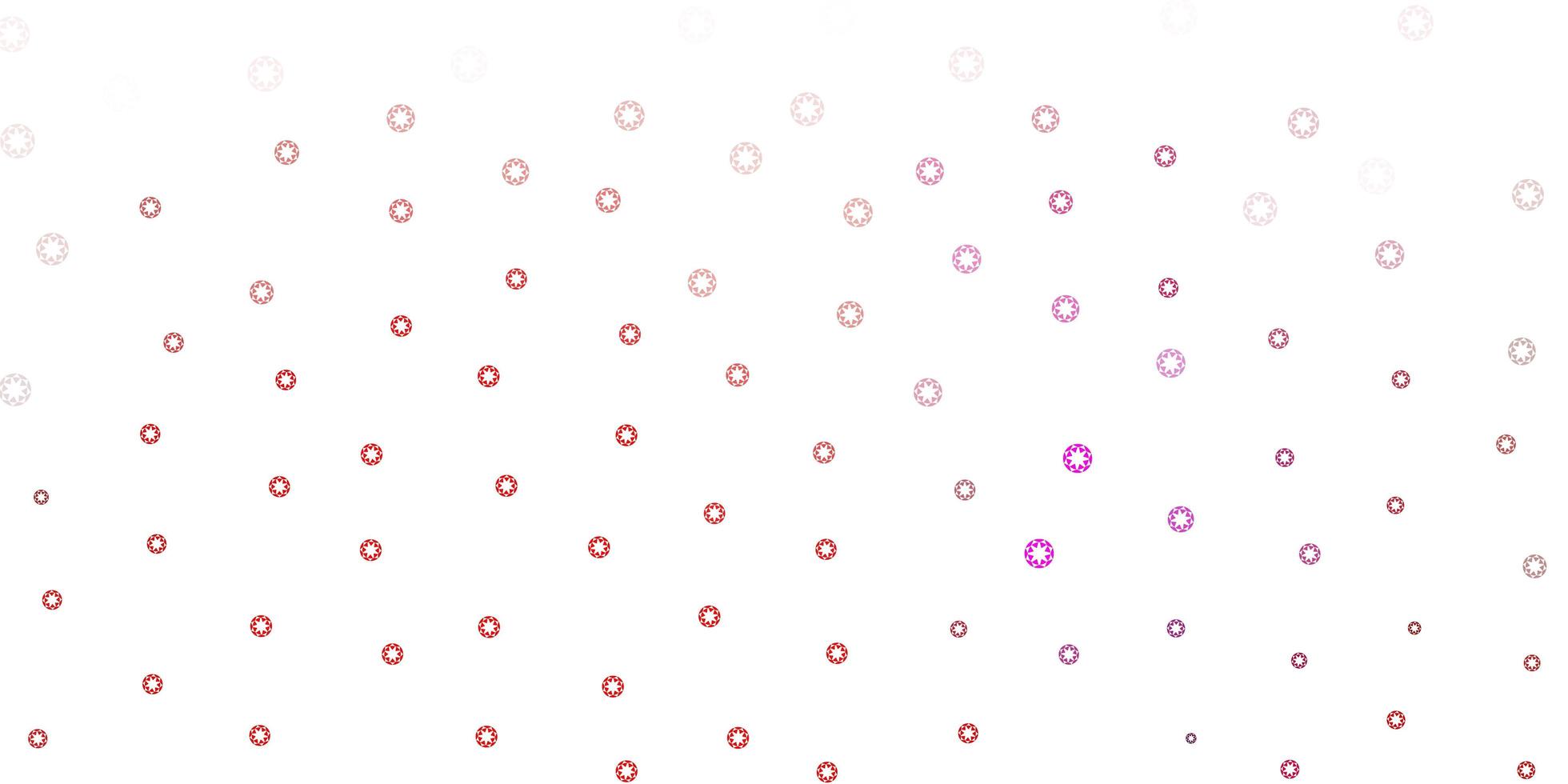 Light purple pink vector background with spots