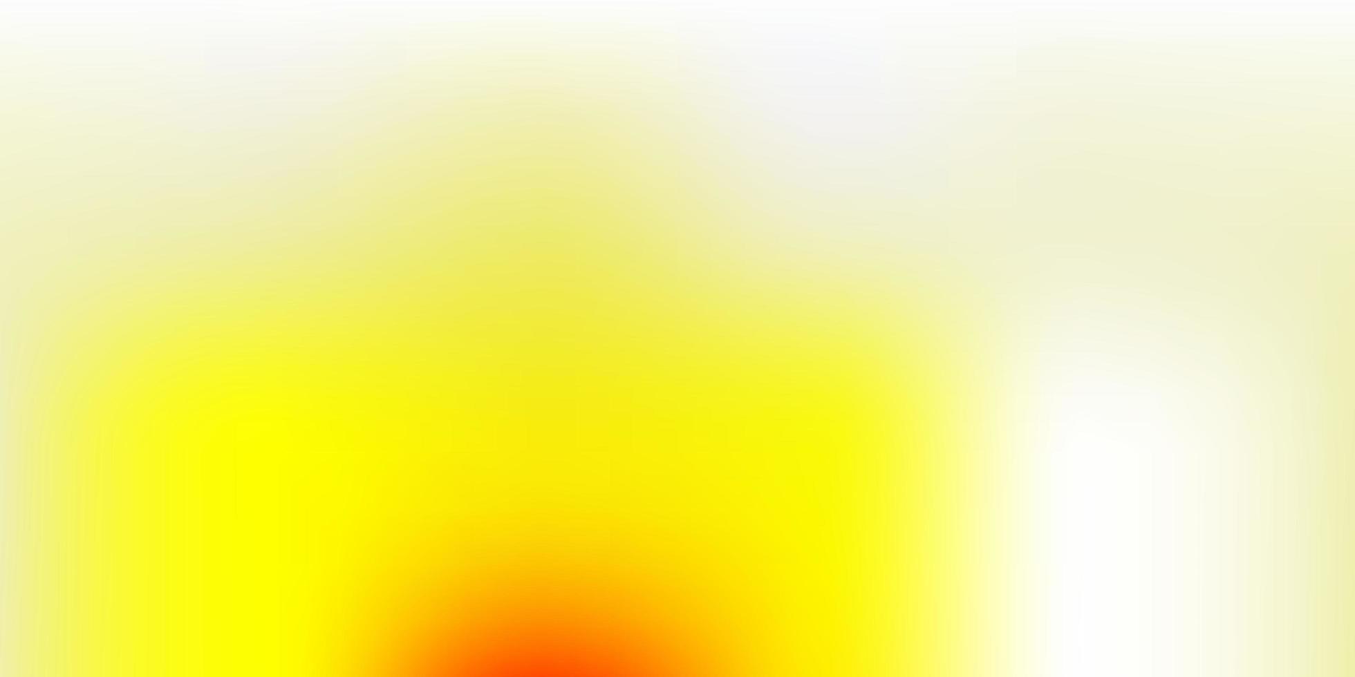 Light Red Yellow vector blur template