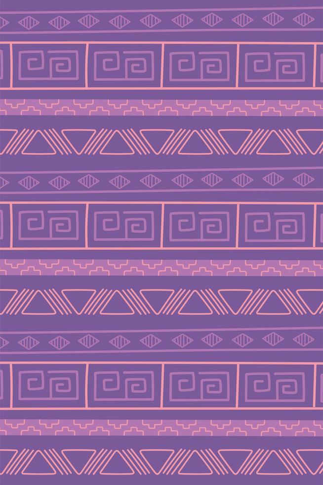 ethnic handmade, tribal vintage ancient seamless background vector