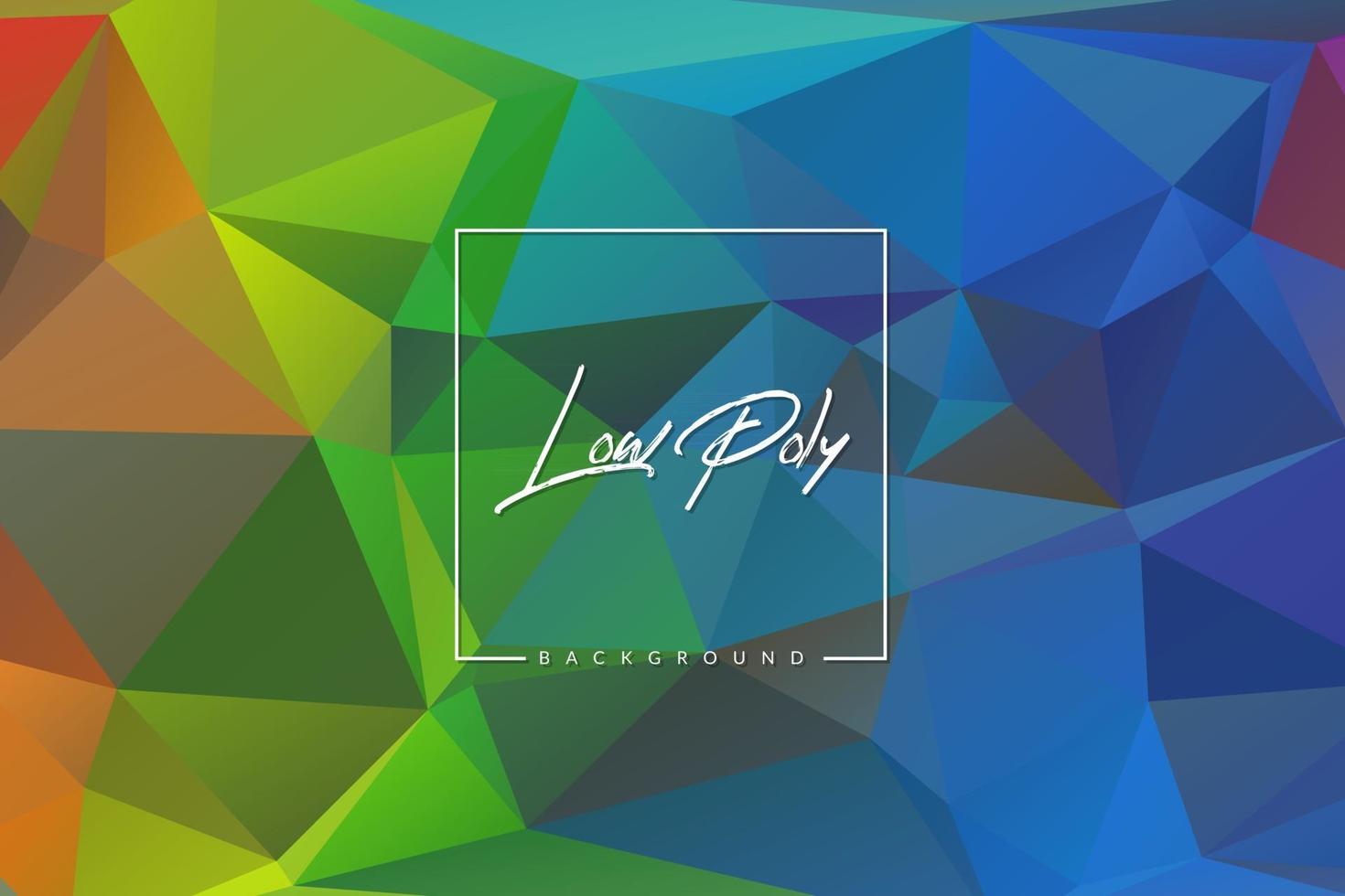 Geometric low poly background with triangular polygons. Abstract design. Vector illustration