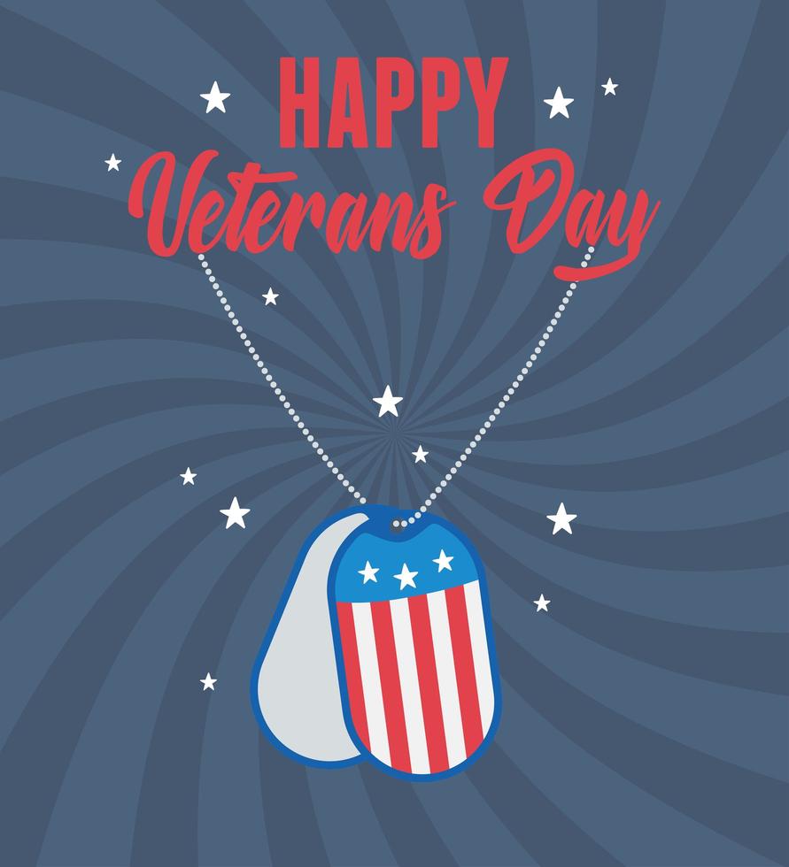 happy veterans day, tags military id american flag, US military armed forces soldier vector