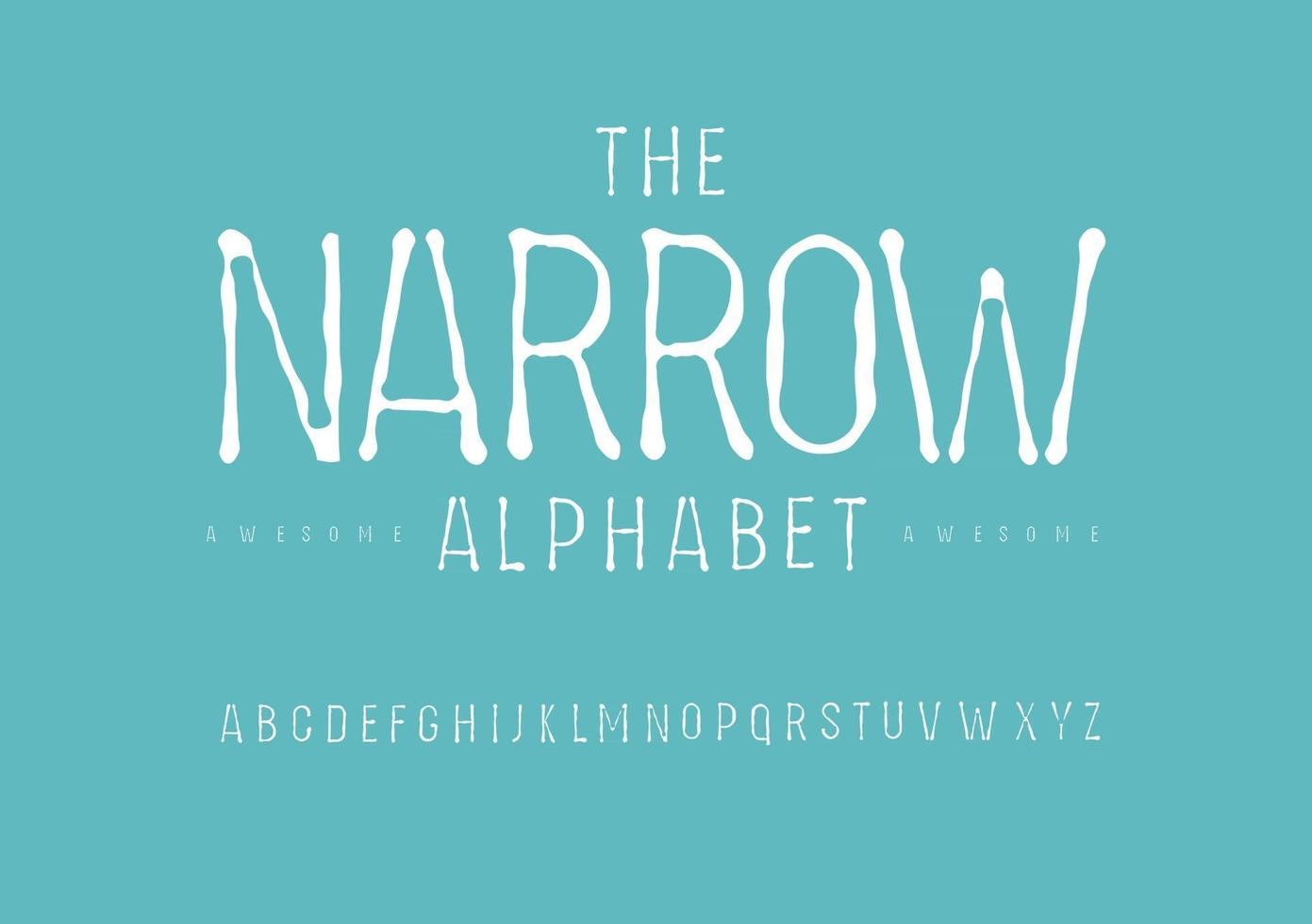 Thin Narrow Alphabet Chalk Or Coal Drawing Font Imprint Type For Vintage Logo Headline Monogram Typewriter Lettering And Typography Minimal Slim Letters Vector Typographic Design 2676332 Vector Art At Vecteezy