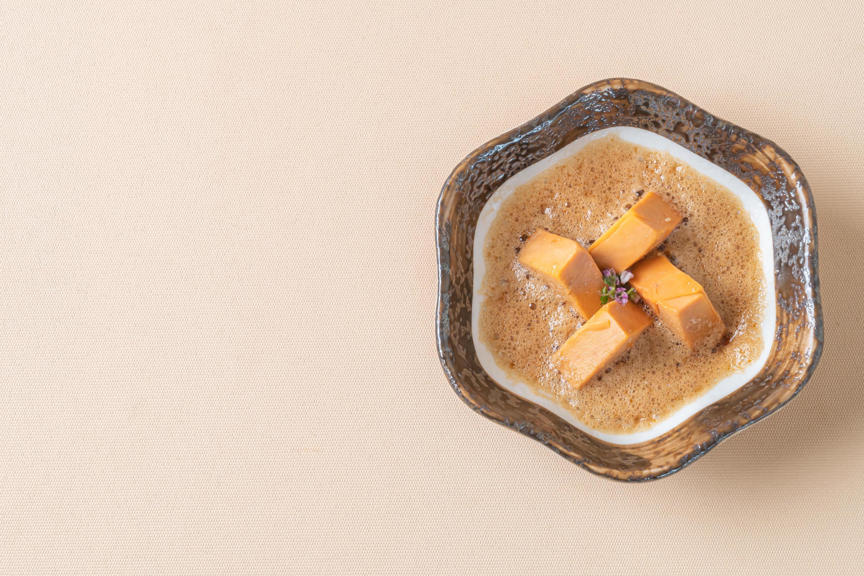 Ankimo, monkfish liver with ponzu sauce 2676578 Stock Photo at Vecteezy