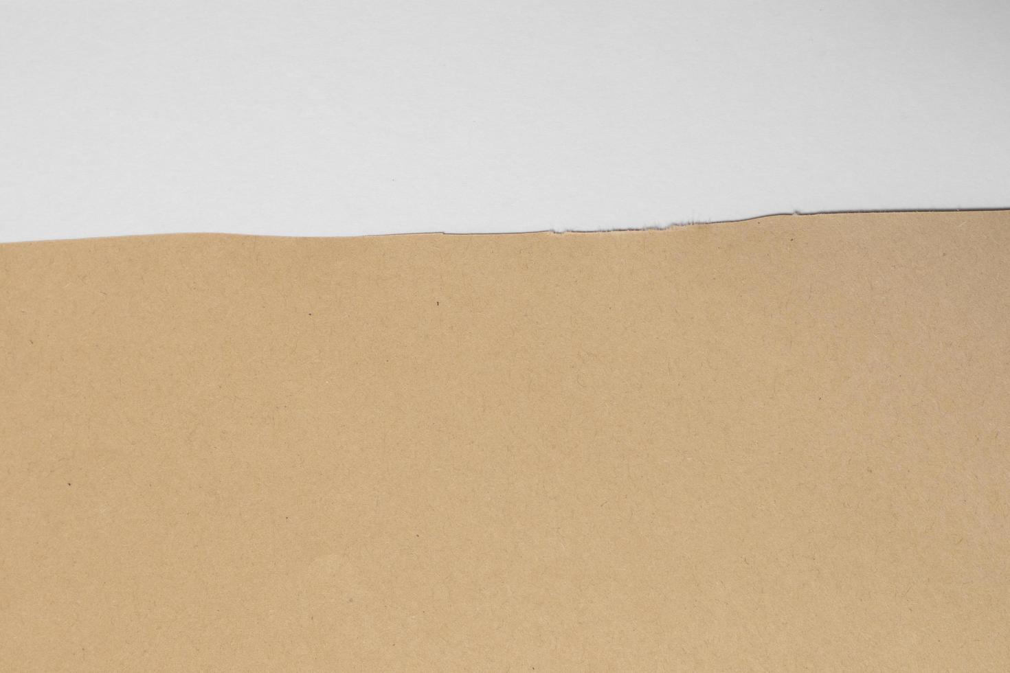 Brown Paper texture background, kraft paper horizontal and Unique design of paper, Soft natural style For aesthetic creative design photo
