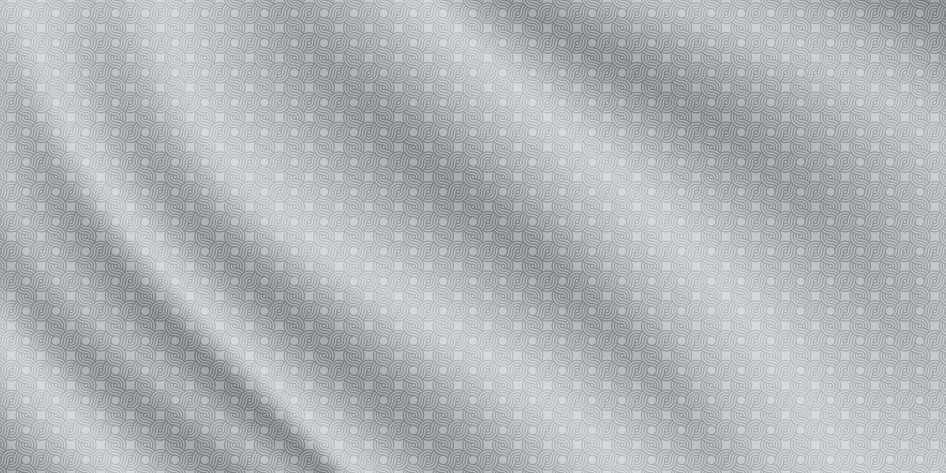 Japanese fabric traditional background with silk texture. vector
