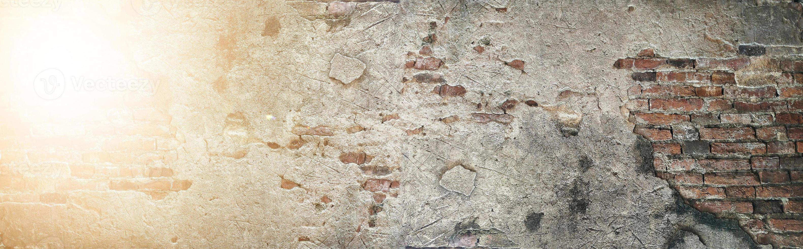 el viejo fondo de textura de patrón de pared de ladrillo. foto