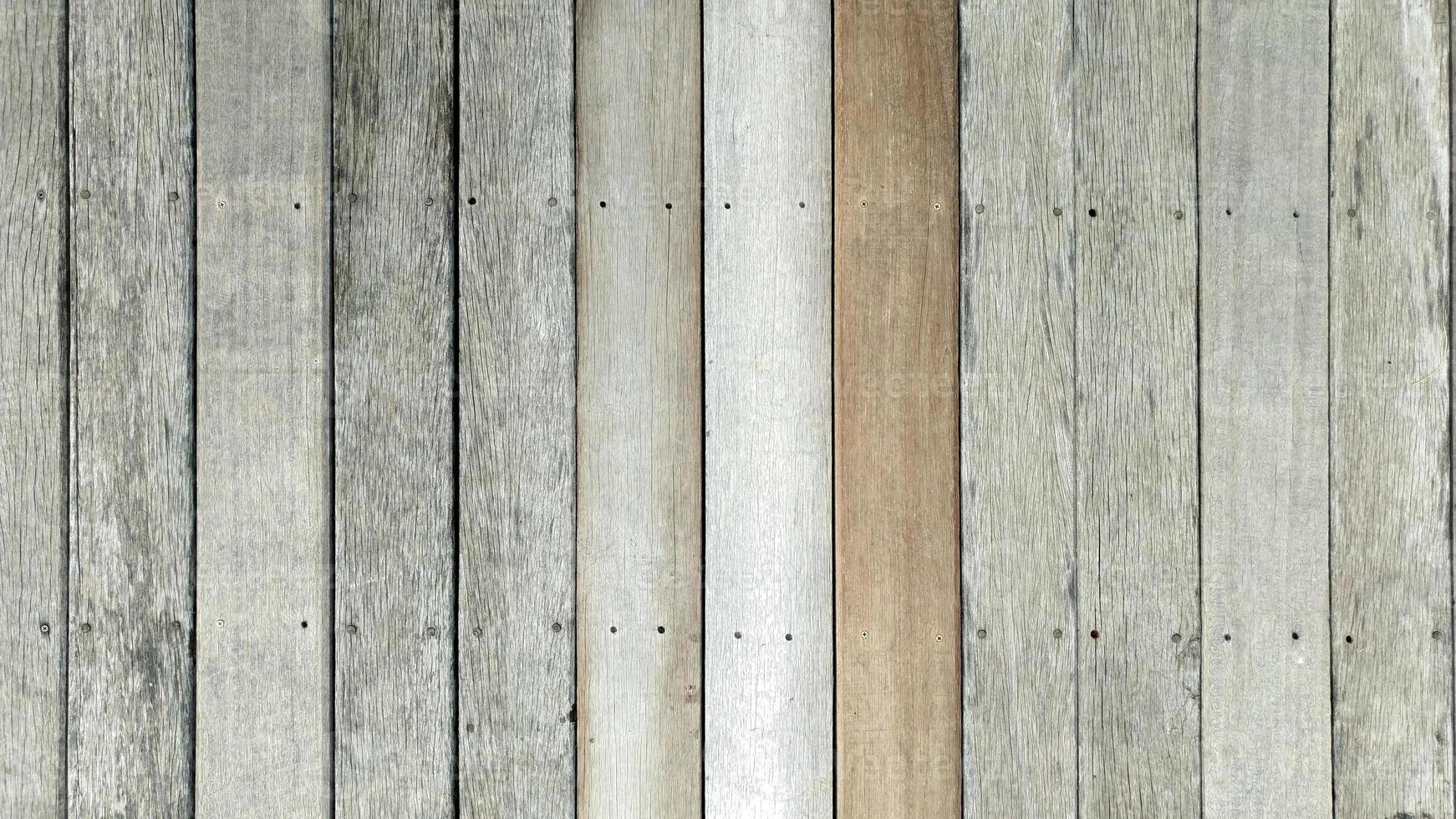 The Old wooden lath pattern texture background. photo