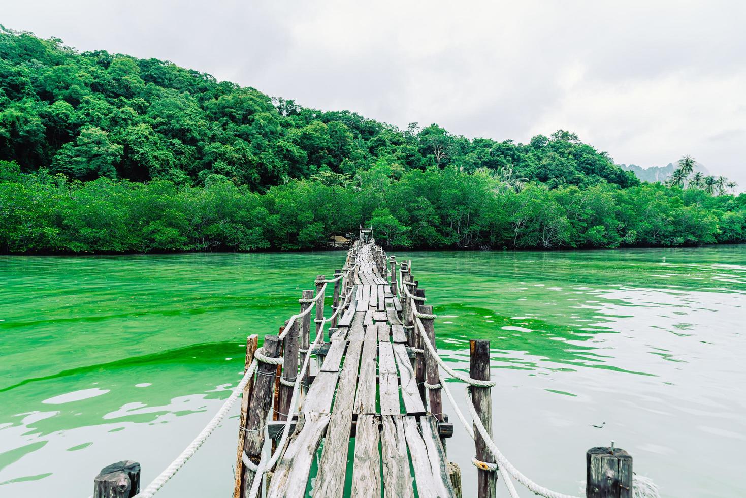 Talet Bay en Khanom, Nakhon Sri Thammarat, Tailandia foto