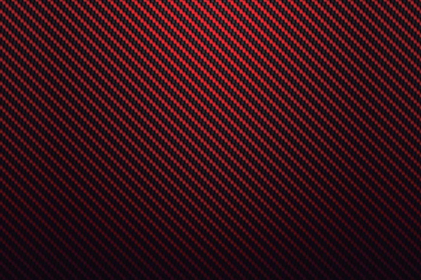 Red Fiber Carbon Background vector