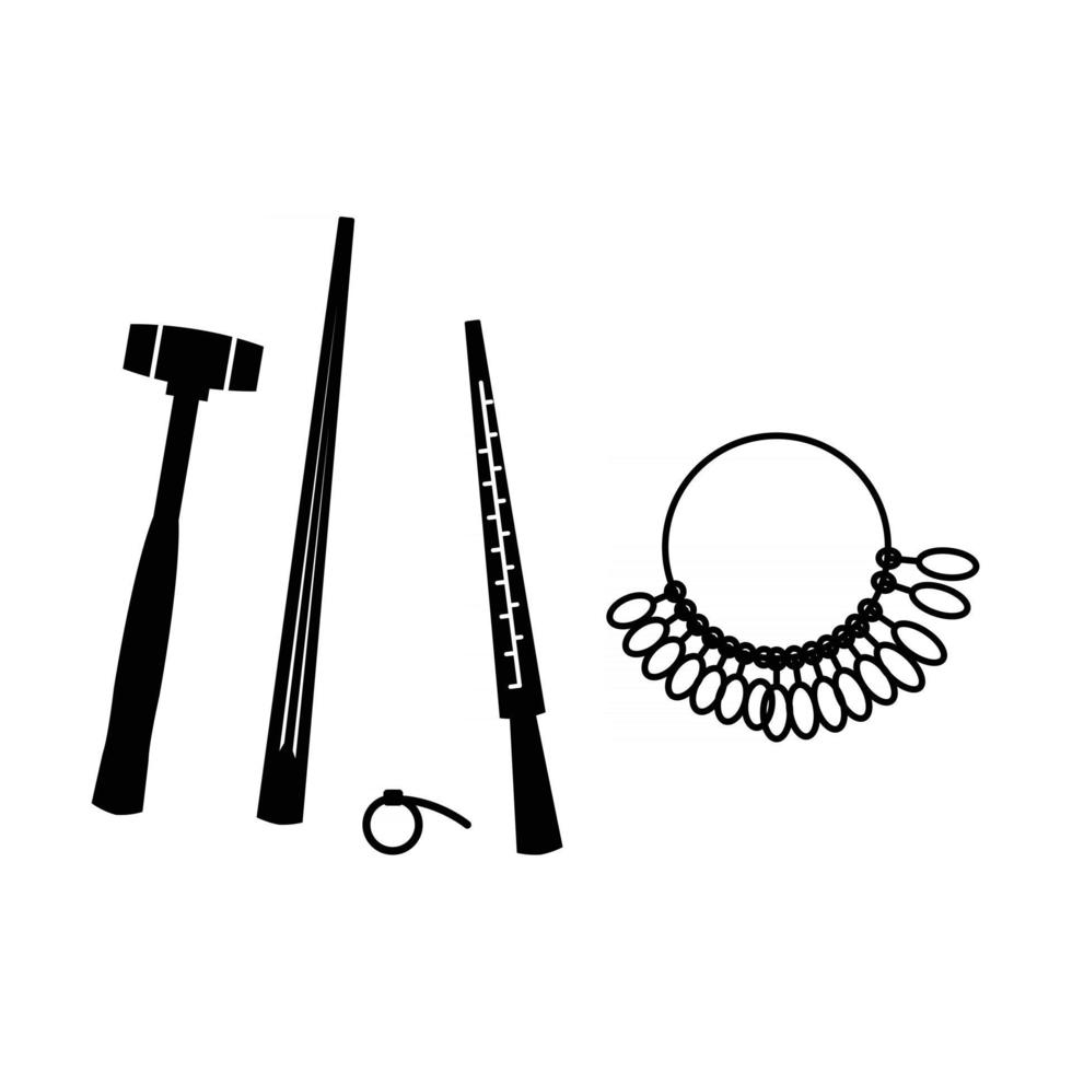 Tool set for measure ring service vector